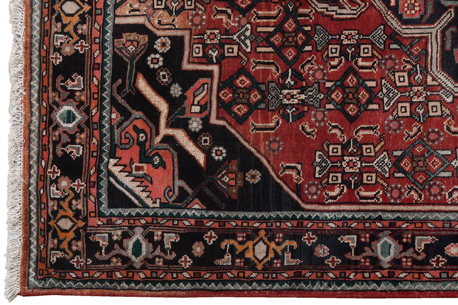 Heritage — Hand-knotted, 105x164 cm, Red, 100% Virgin Wool | View 3