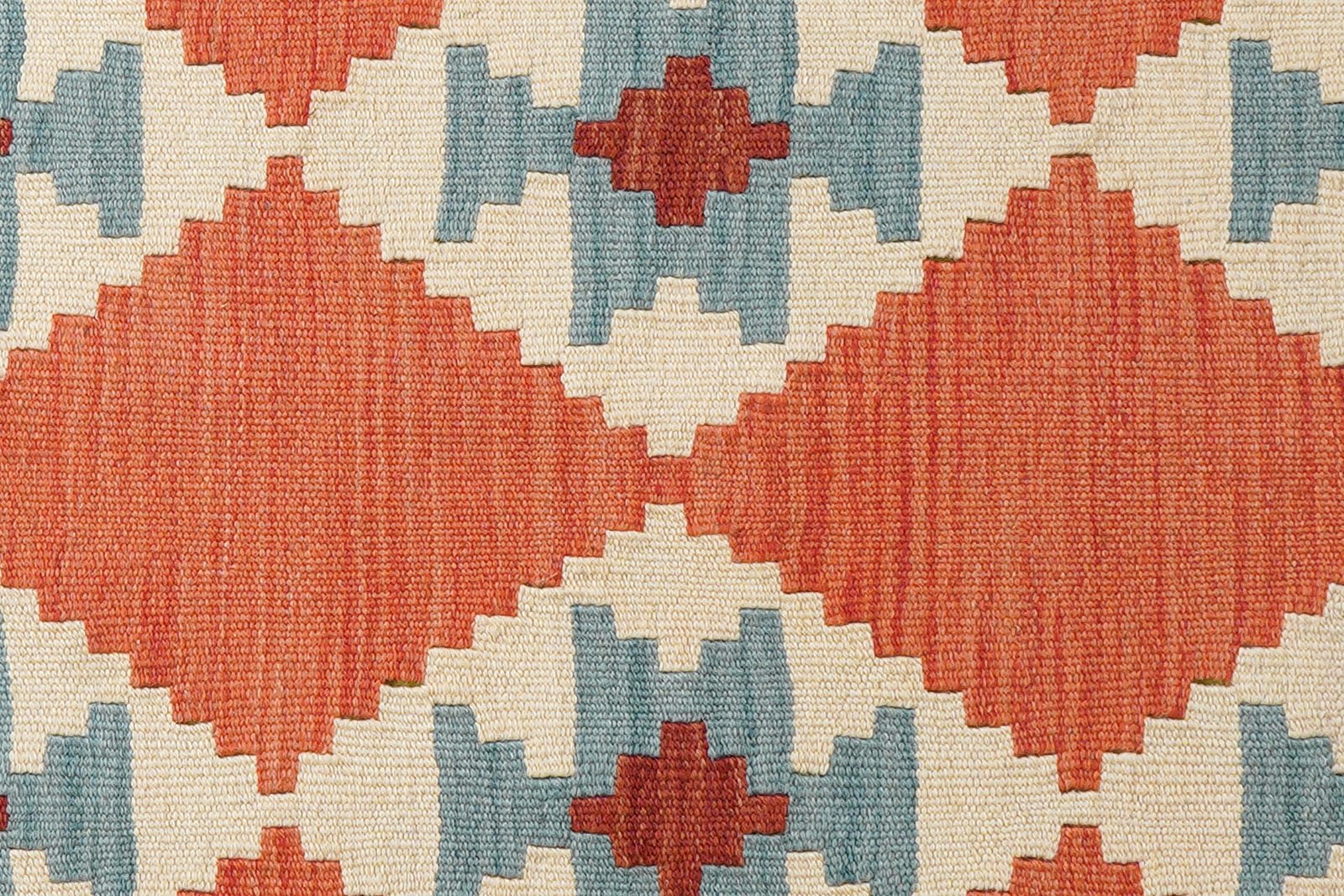 Kelim Gashgai — Handmade, 82x122 cm, Red, 100% Virgin Wool | View 5