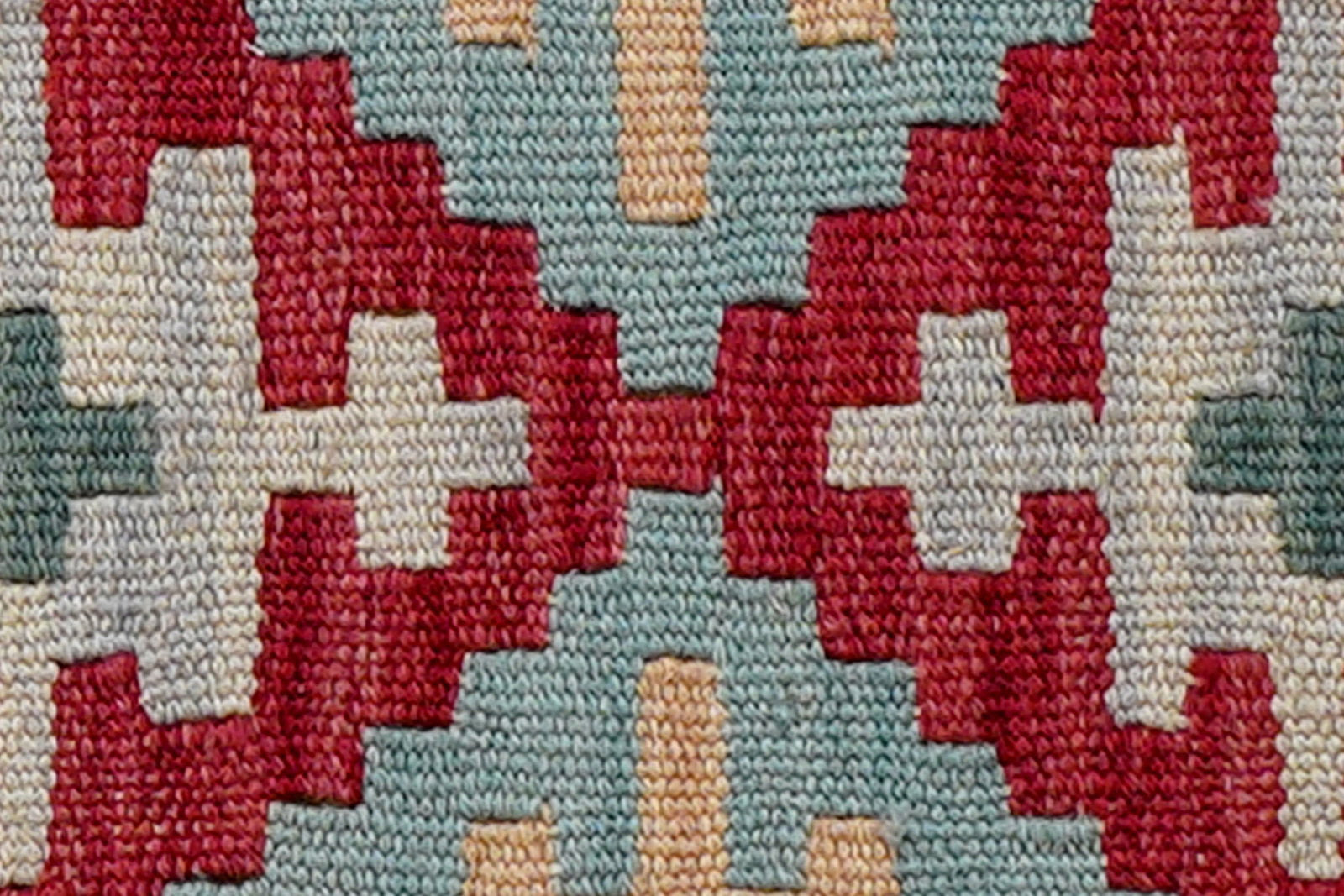 Kelim Gashgai — Handgefertigt, 62x42 cm, Beige, 100% Virgin Wool | View 6