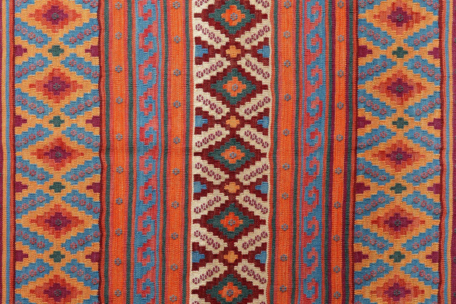 Sumak Sirdjan — Handmade, 156x229 cm, Multicolor, 100% Virgin Wool | View 5