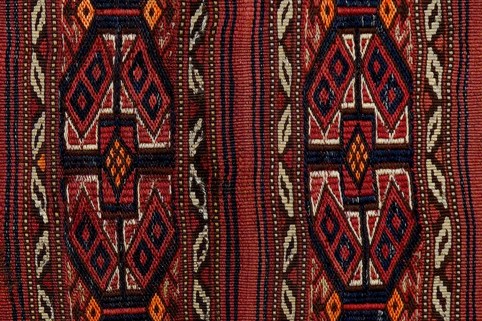 Sumak Shahsavan — Handgefertigt, 81x85 cm, Bunt, 100% Virgin Wool | View 6