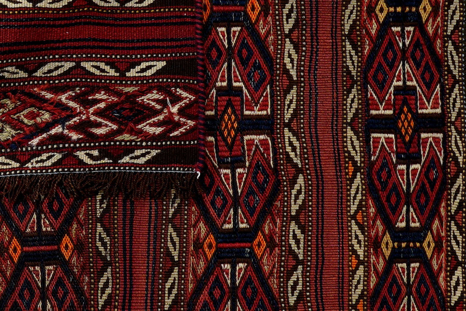 Sumak Shahsavan — Handgefertigt, 81x85 cm, Bunt, 100% Virgin Wool | View 7