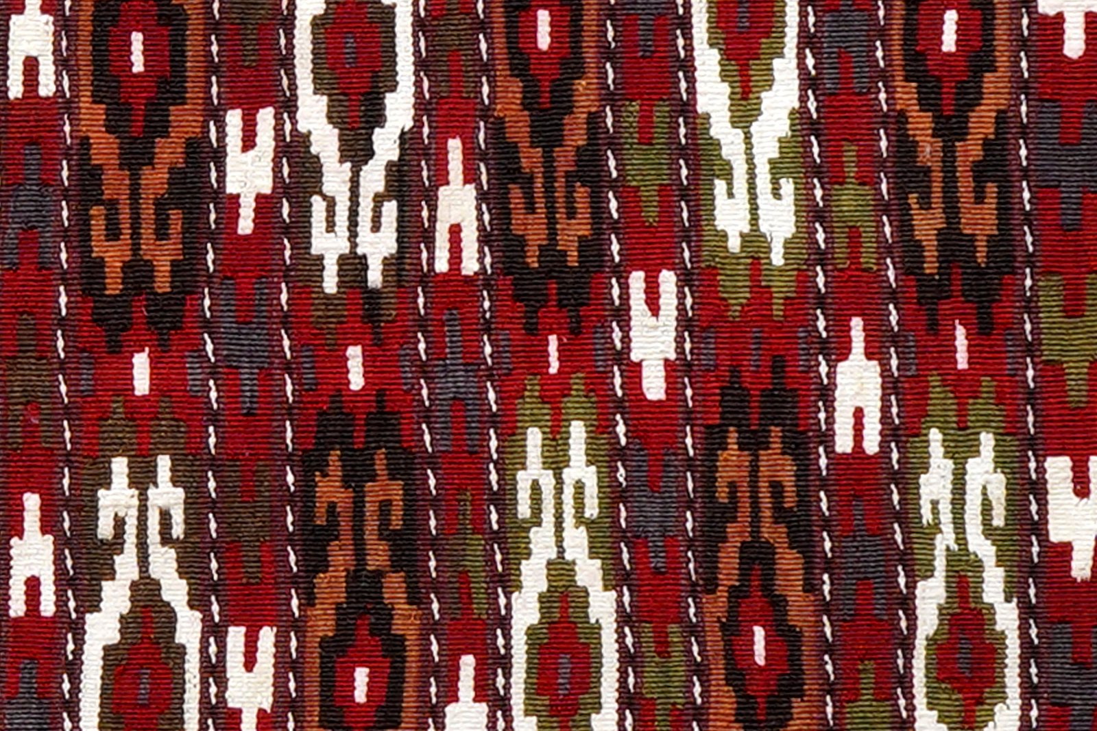 Kelim Turkman — Handmade, 100x45 cm, Multicolor, 100% Virgin Wool | View 5