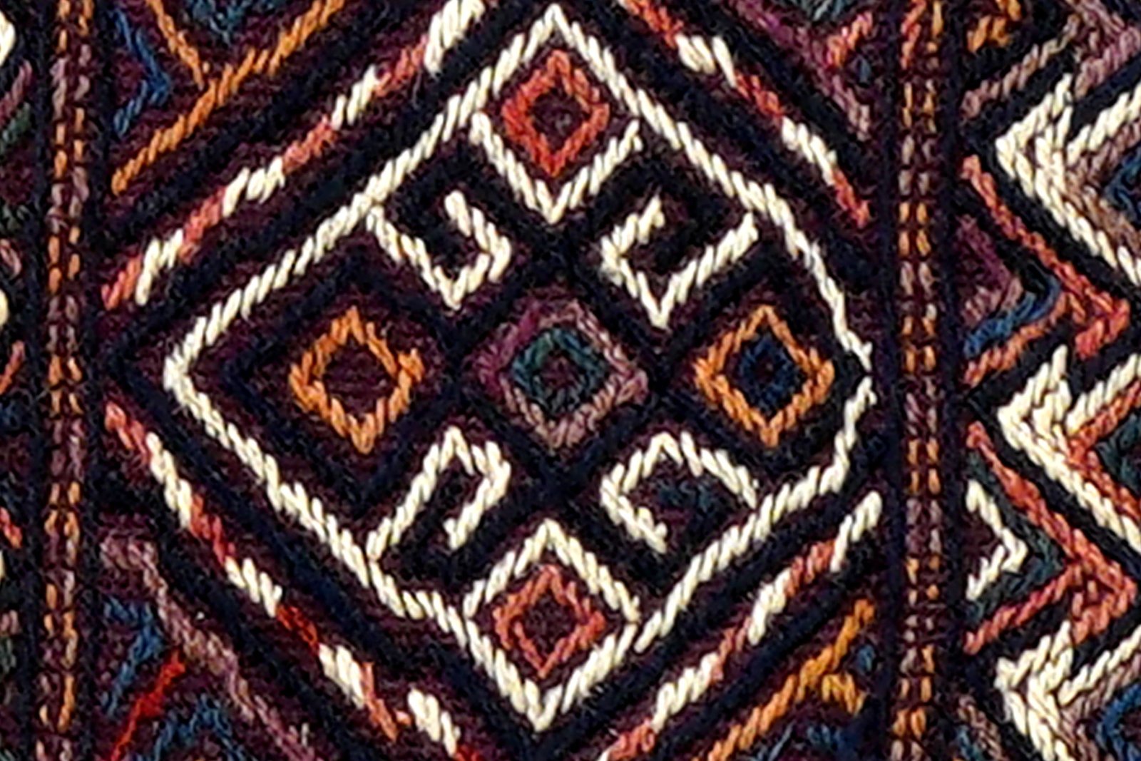 Tasche — Handmade, 48x24 cm, Multicolor, 100% Virgin Wool | View 5