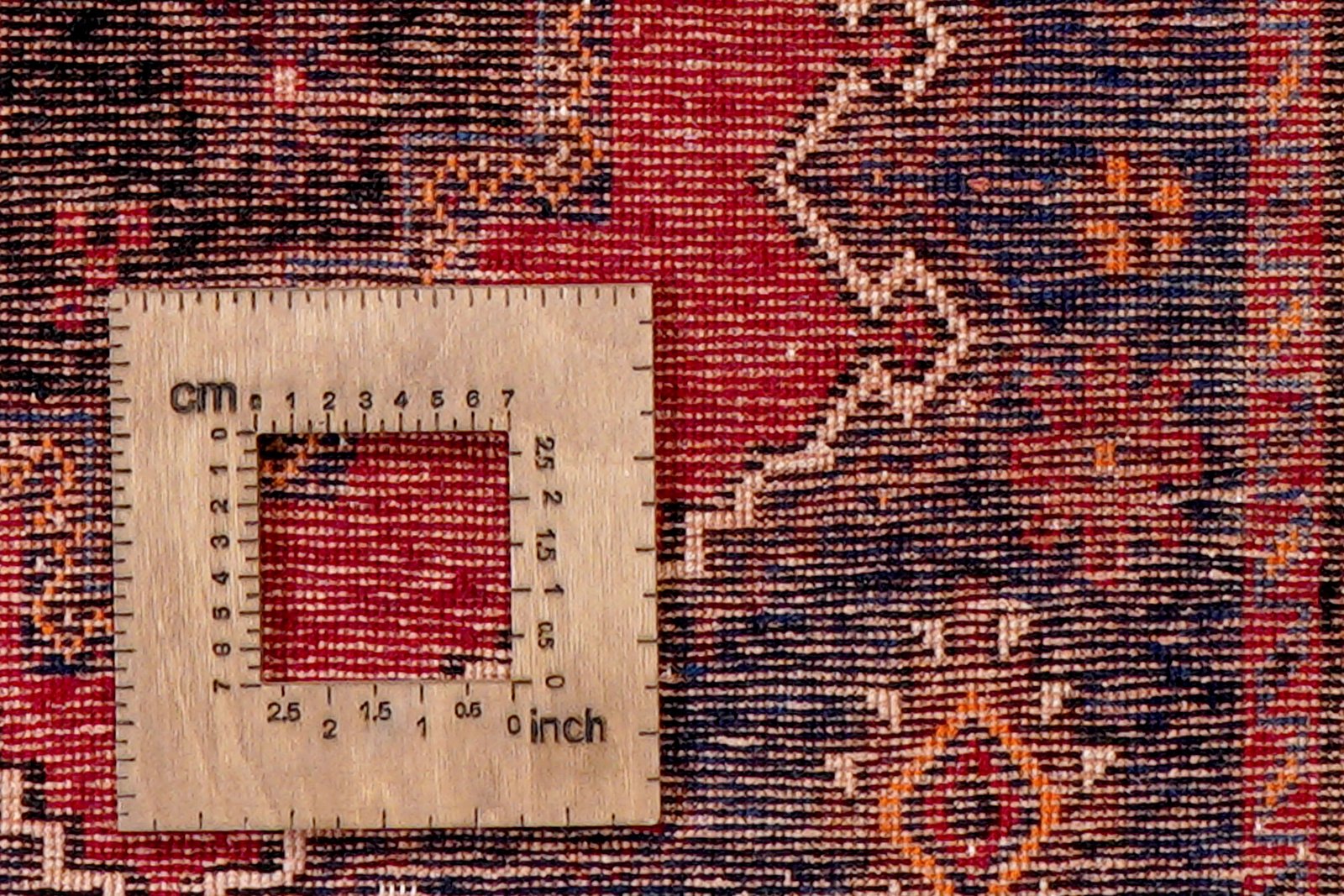 Afshar — Hand-knotted, 161x230 cm, Blue, 100% Virgin Wool | View 8