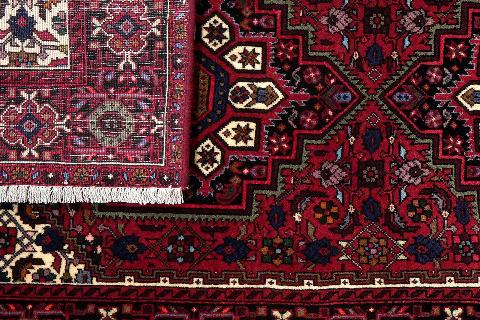 Goltuk — Hand-knotted, 81x301 cm, Red, 100% Virgin Wool | View 7