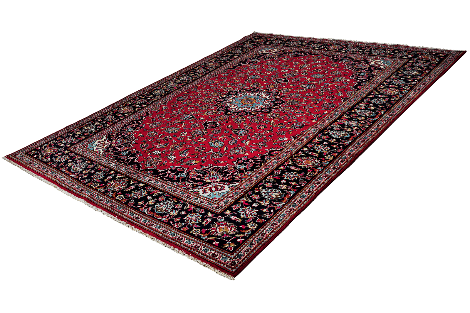 Ardakan — Hand-knotted, 197x295 cm, Red, 100% Virgin Wool | View 5