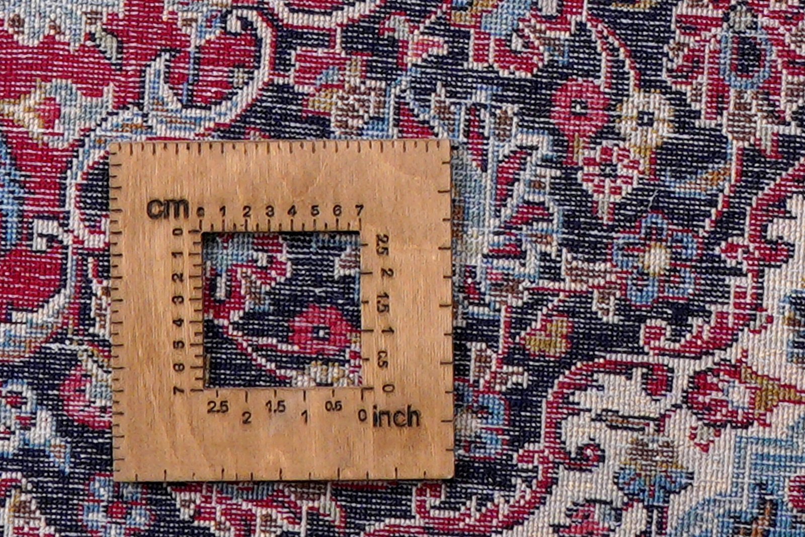 Ardakan — Hand-knotted, 200x309 cm, Red, 100% Virgin Wool | View 8