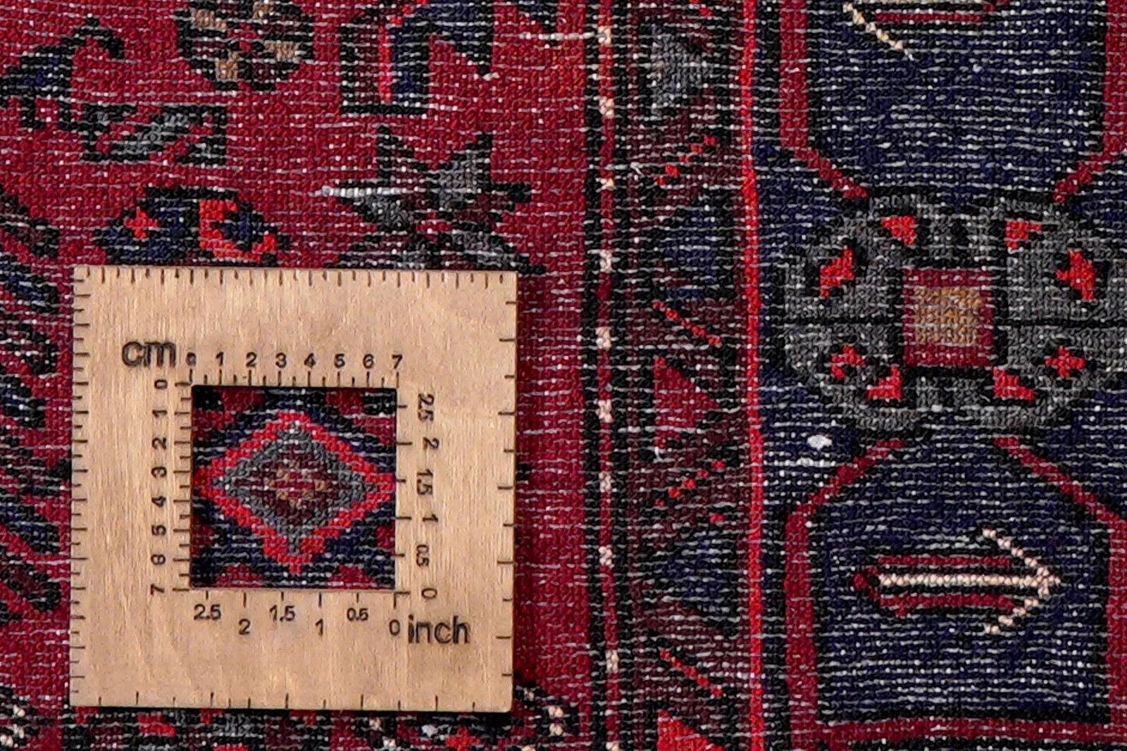 Khamseh — Hand-knotted, 151x259 cm, Black, 100% Virgin Wool | View 8