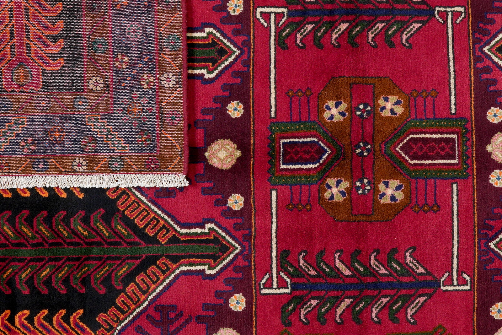 Kolyai — Handgefertigt, 239x150 cm, Blau, 100% Virgin Wool | View 8