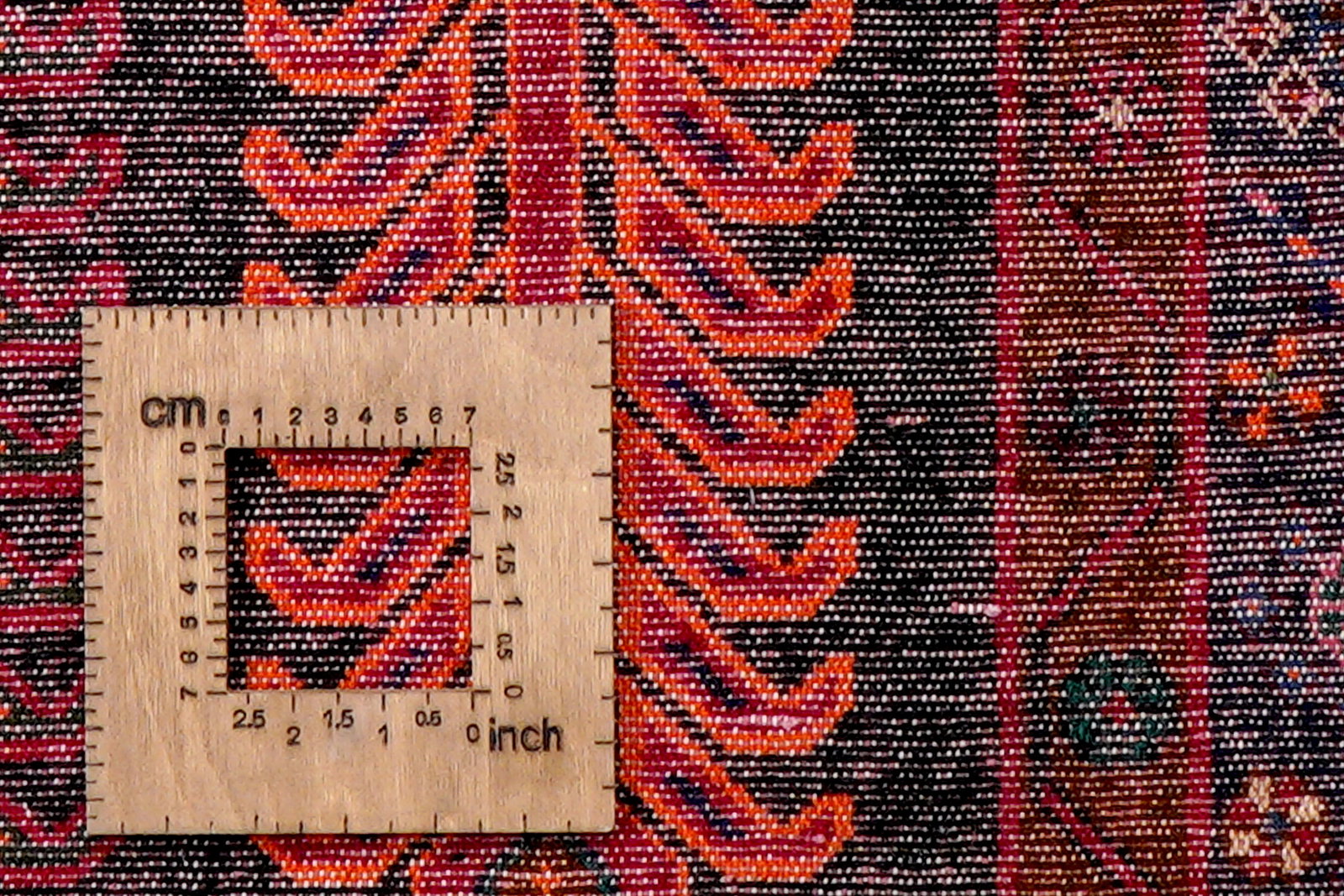 Kolyai — Handgefertigt, 239x150 cm, Blau, 100% Virgin Wool | View 9