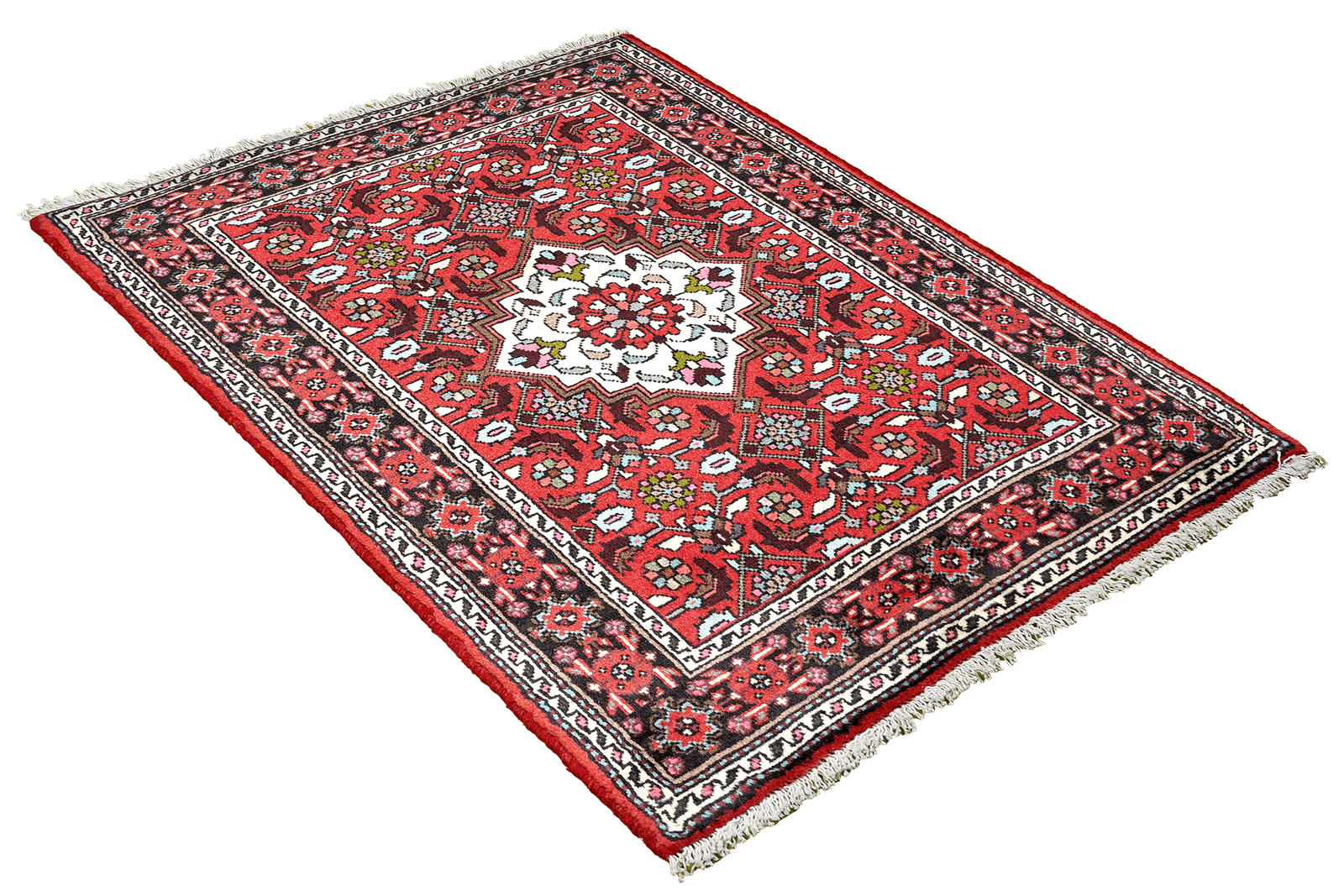 Goltuk — Hand-knotted, 61x102 cm, Red, 100% Virgin Wool | View 4
