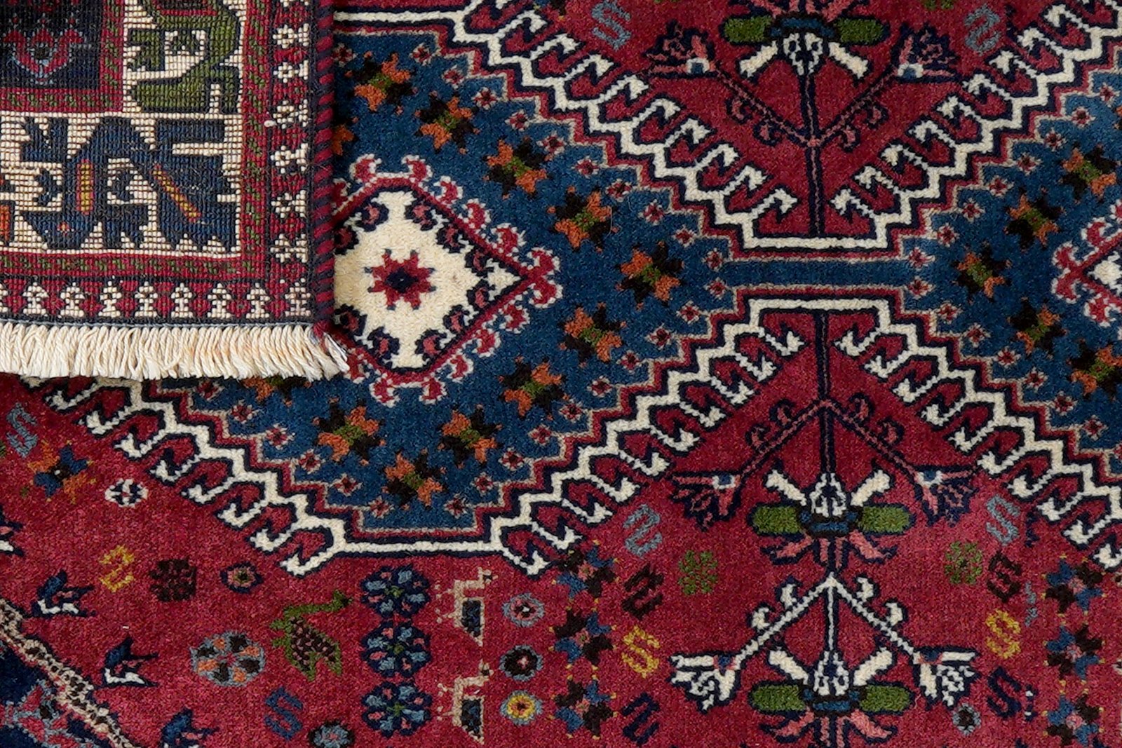 Yalameh — Hand-knotted, 81x128 cm, Red, 100% Virgin Wool | View 7