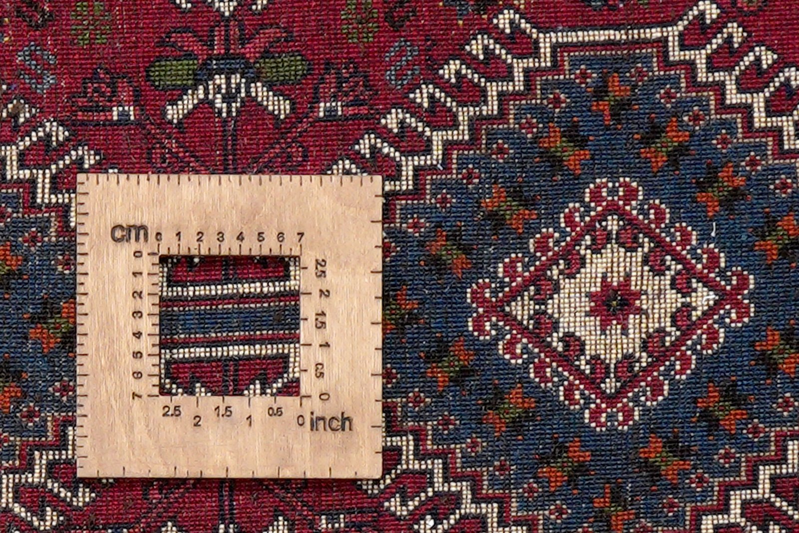 Yalameh — Hand-knotted, 81x128 cm, Red, 100% Virgin Wool | View 8