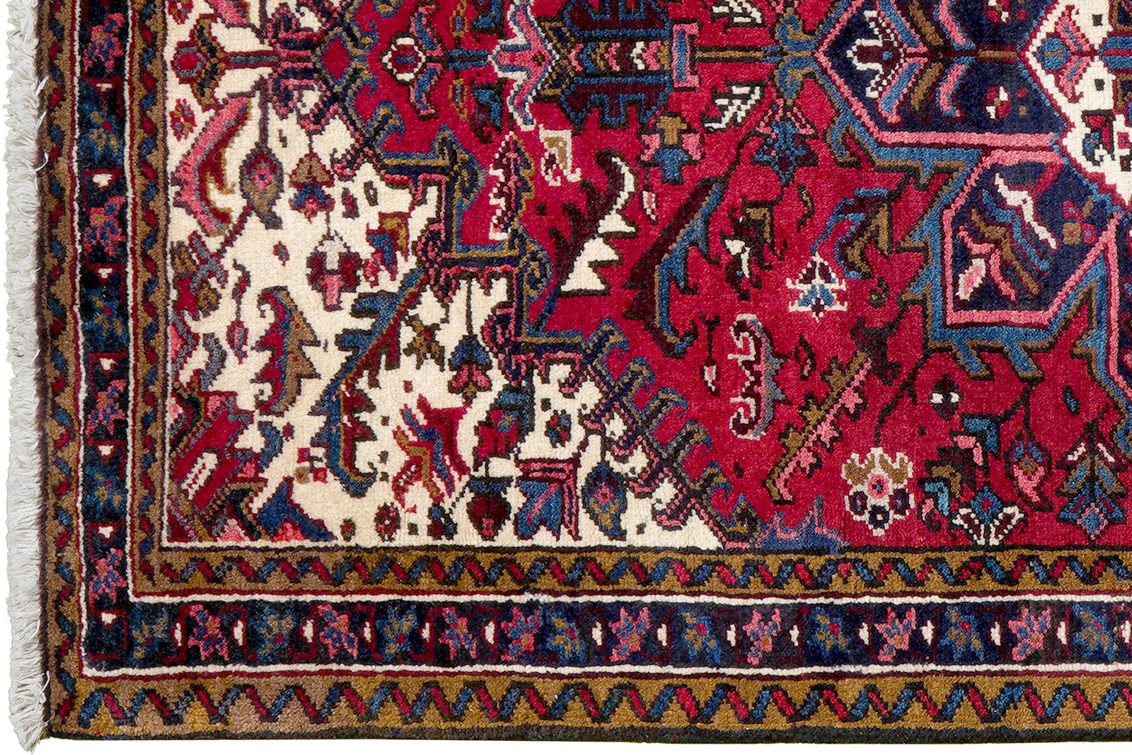 Mehrewan — Hand-knotted, 93x159 cm, Red, 100% Virgin Wool | View 3