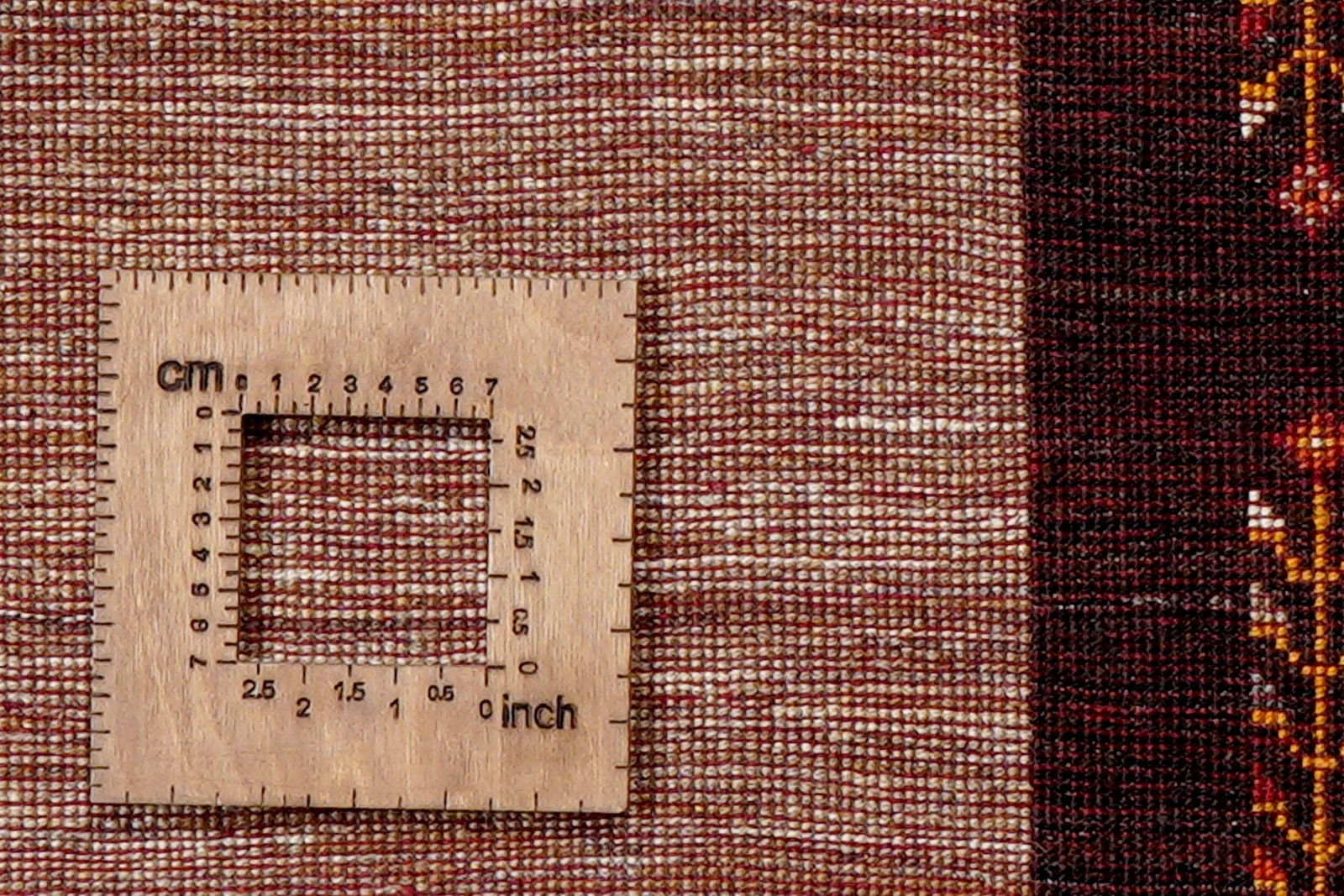 Rizbaf — Hand-knotted, 173x246 cm, Brown, 100% Virgin Wool | View 8