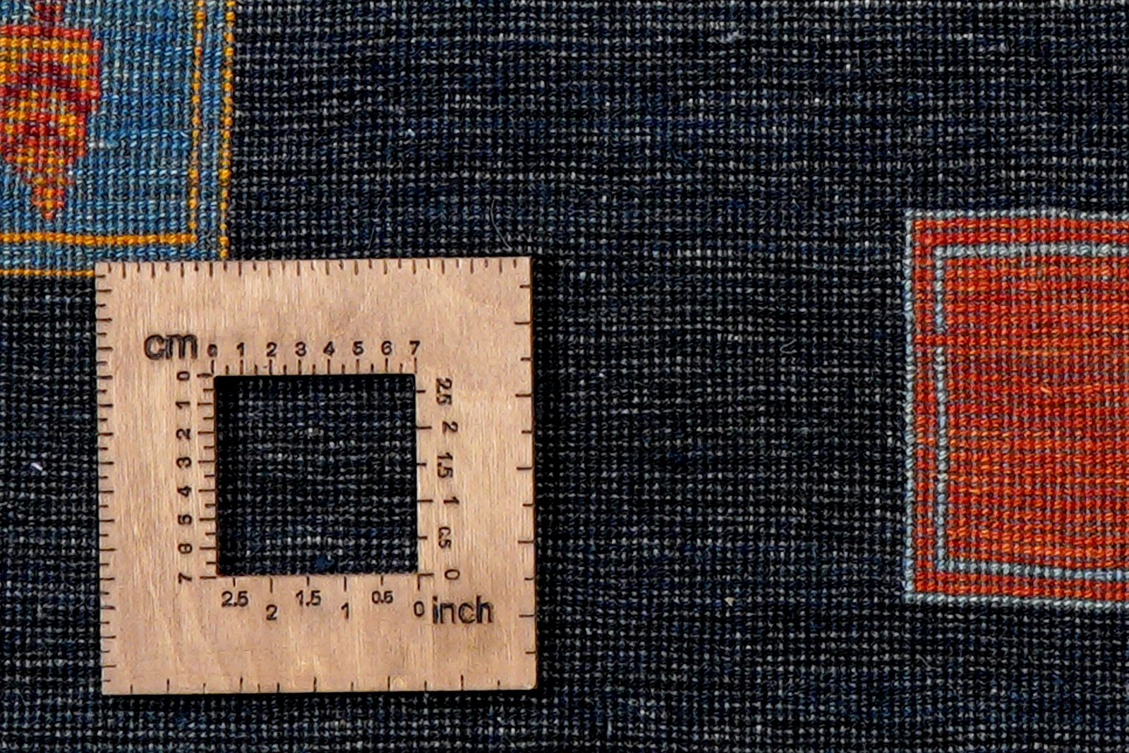 Rizbaf — Hand-knotted, 180x235 cm, Blue, 100% Virgin Wool | View 8