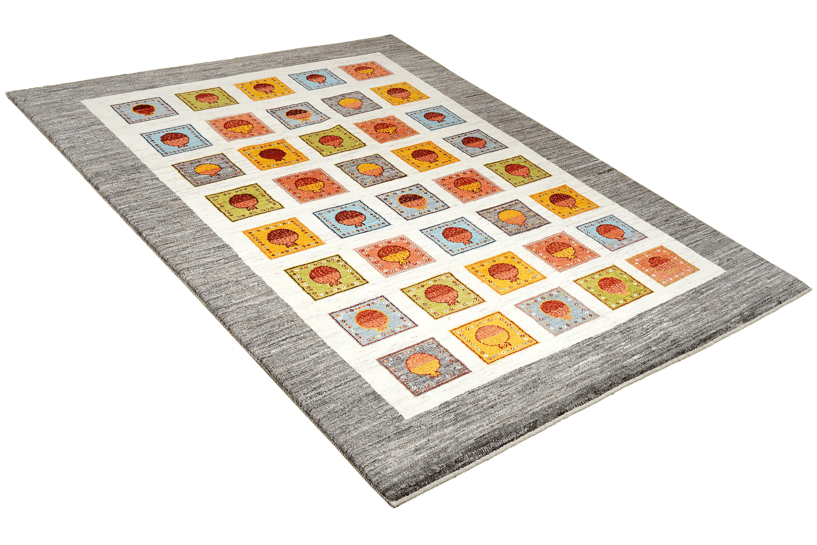 Rizbaf — Hand-knotted, 170x239 cm, Beige, 100% Virgin Wool | View 4
