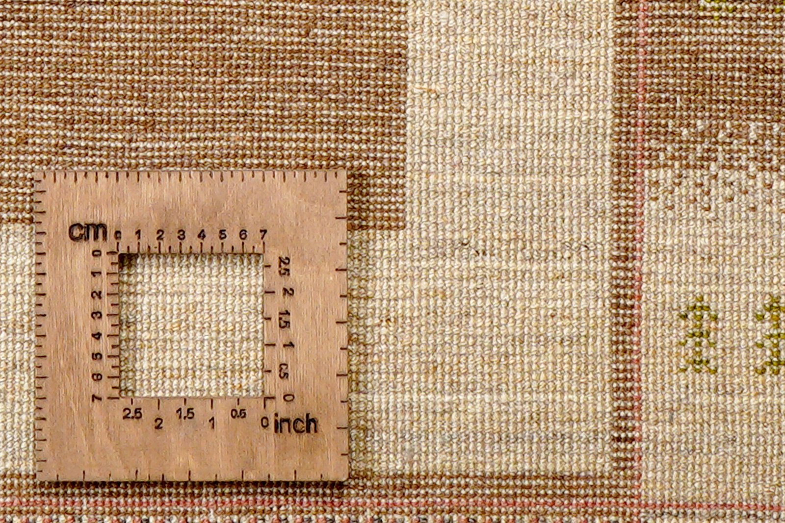 Rizbaf — Hand-knotted, 174x240 cm, Brown, 100% Virgin Wool | View 8