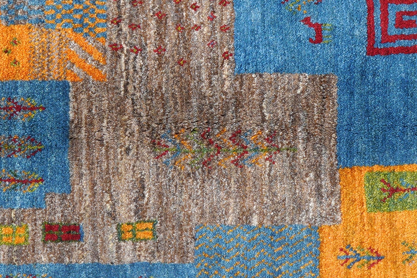 Gabbeh Sonnat — Hand-knotted, 122x178 cm, Multicolor, 100% Virgin Wool | View 6