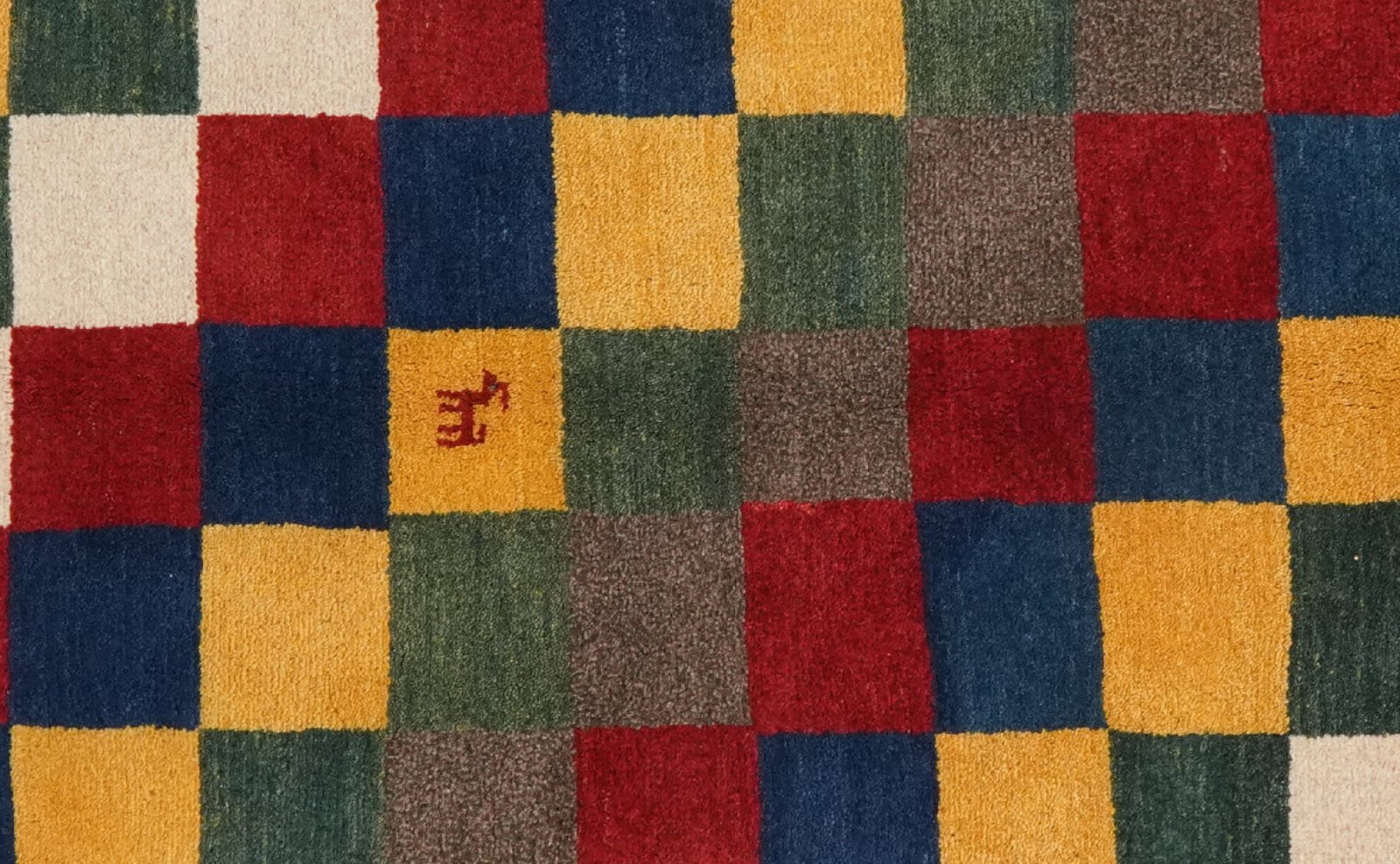 Rizbaf — Hand-knotted, 107x175 cm, Multicolor, 100% Virgin Wool | View 5