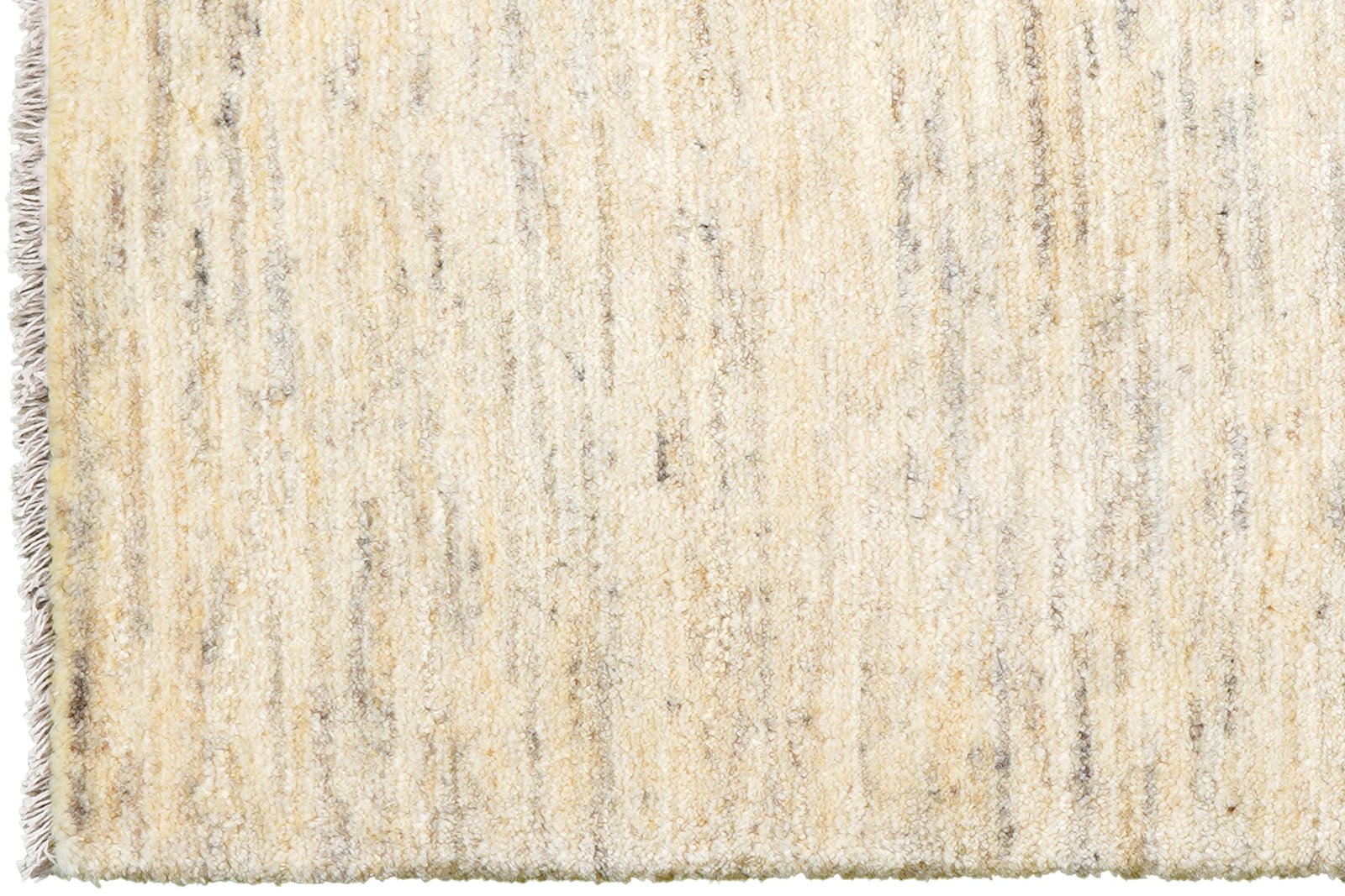 Gabbeh — Hand-knotted, 85x116 cm, Beige, 100% Virgin Wool | View 3