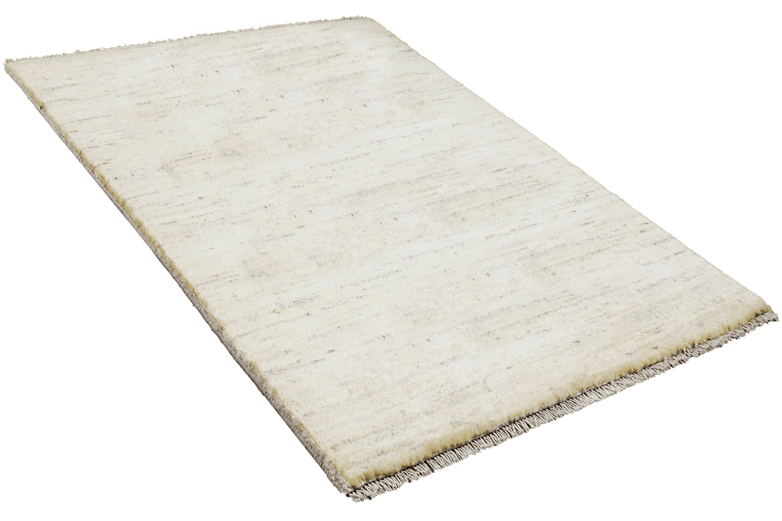 Gabbeh — Hand-knotted, 84x127 cm, Beige, 100% Virgin Wool | View 4