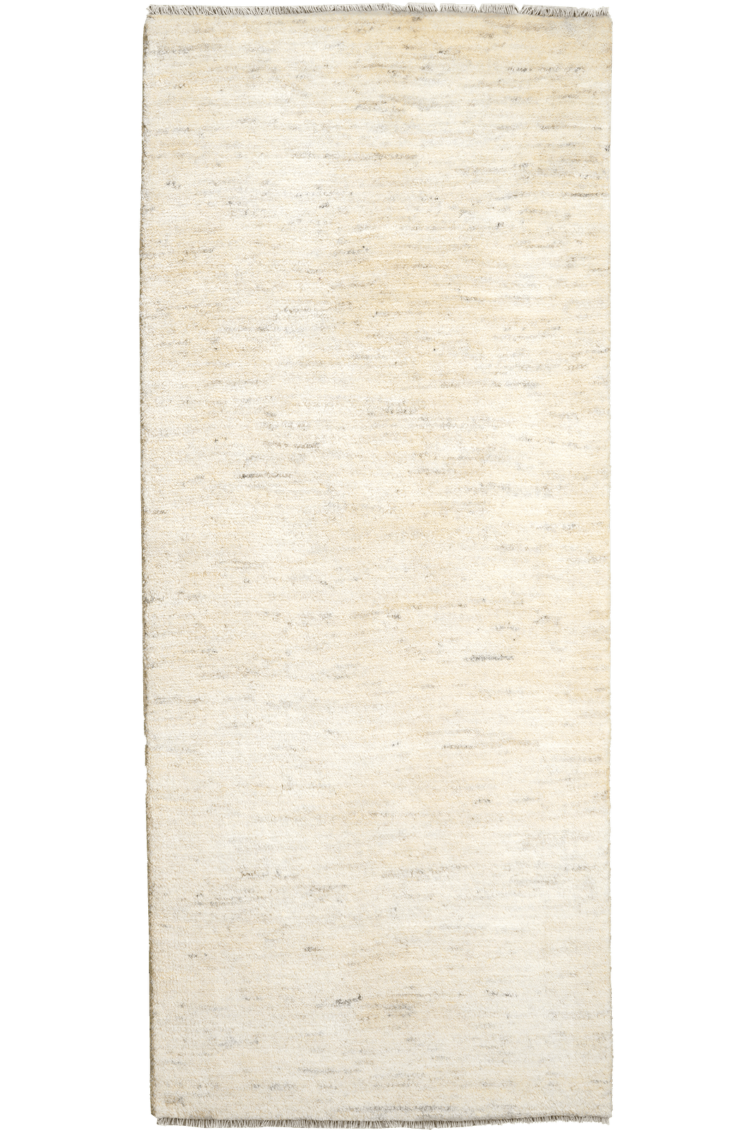 Gabbeh — Hand-knotted, 86x204 cm, Beige, 100% Virgin Wool | Main view