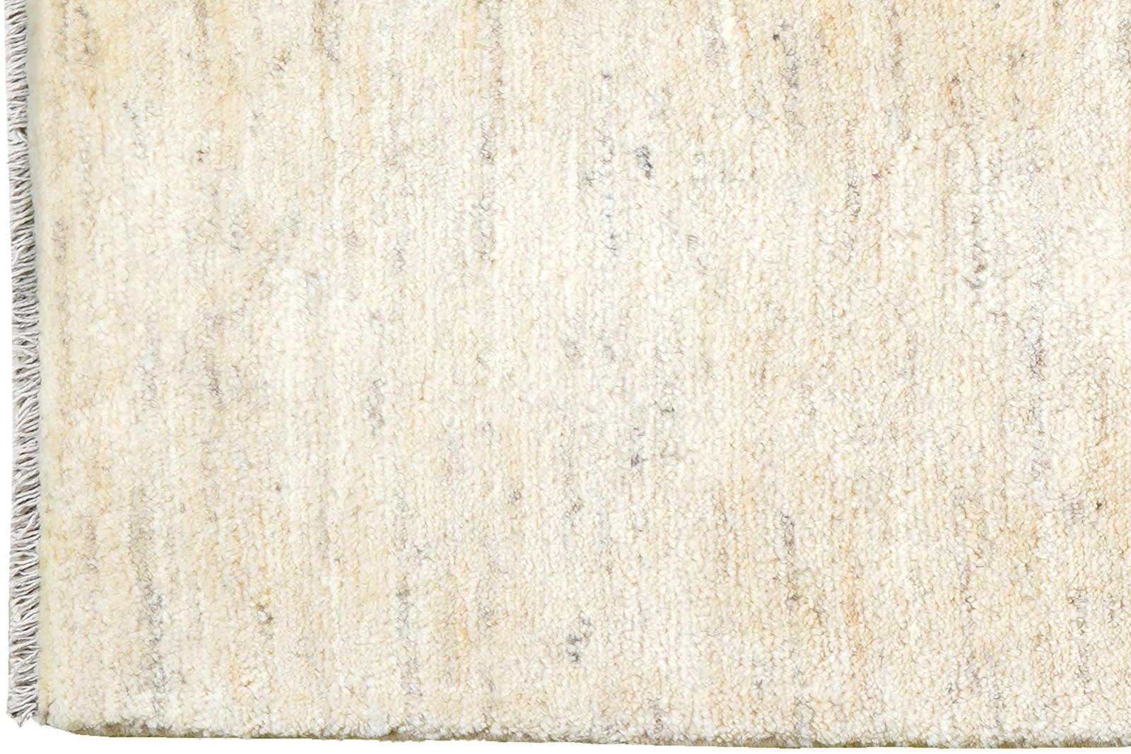 Gabbeh — Hand-knotted, 86x204 cm, Beige, 100% Virgin Wool | View 3