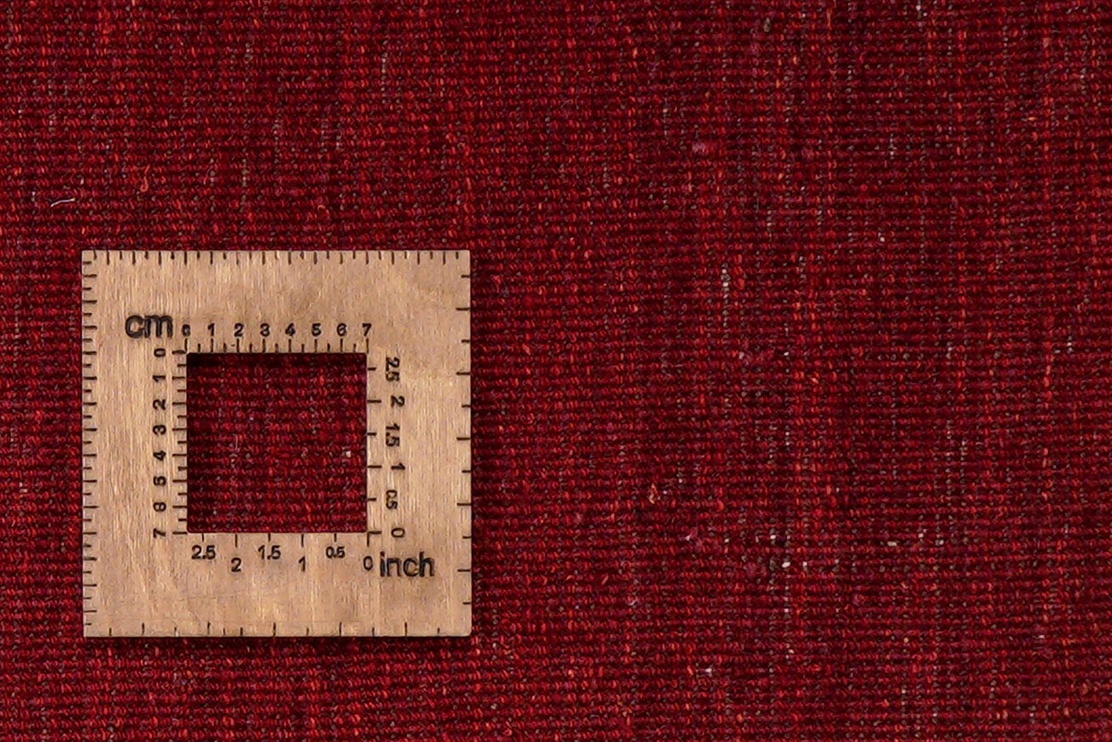 Gabbeh — Hand-knotted, 82x222 cm, Red, 100% Virgin Wool | View 8