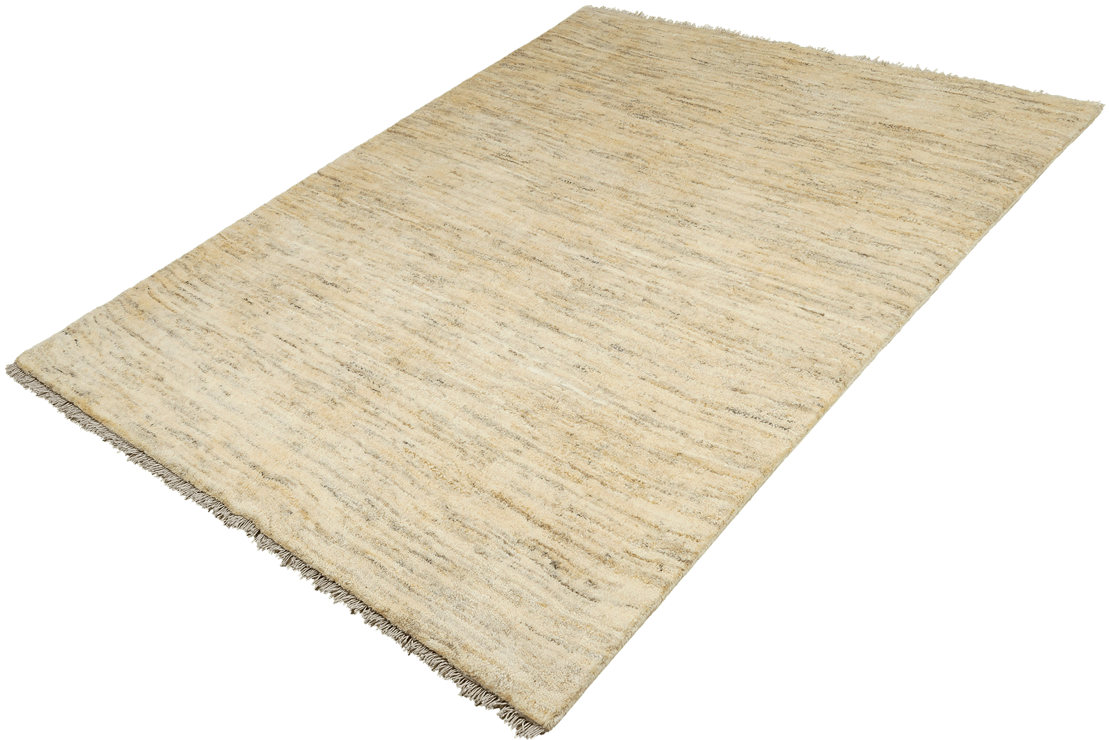 Gabbeh — Hand-knotted, 144x182 cm, Beige, 100% Virgin Wool | View 5