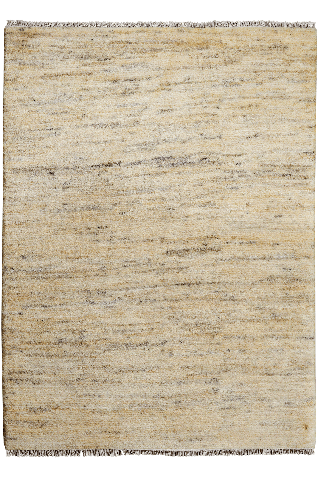 Gabbeh — Hand-knotted, 84x114 cm, Beige, 100% Virgin Wool | Main view