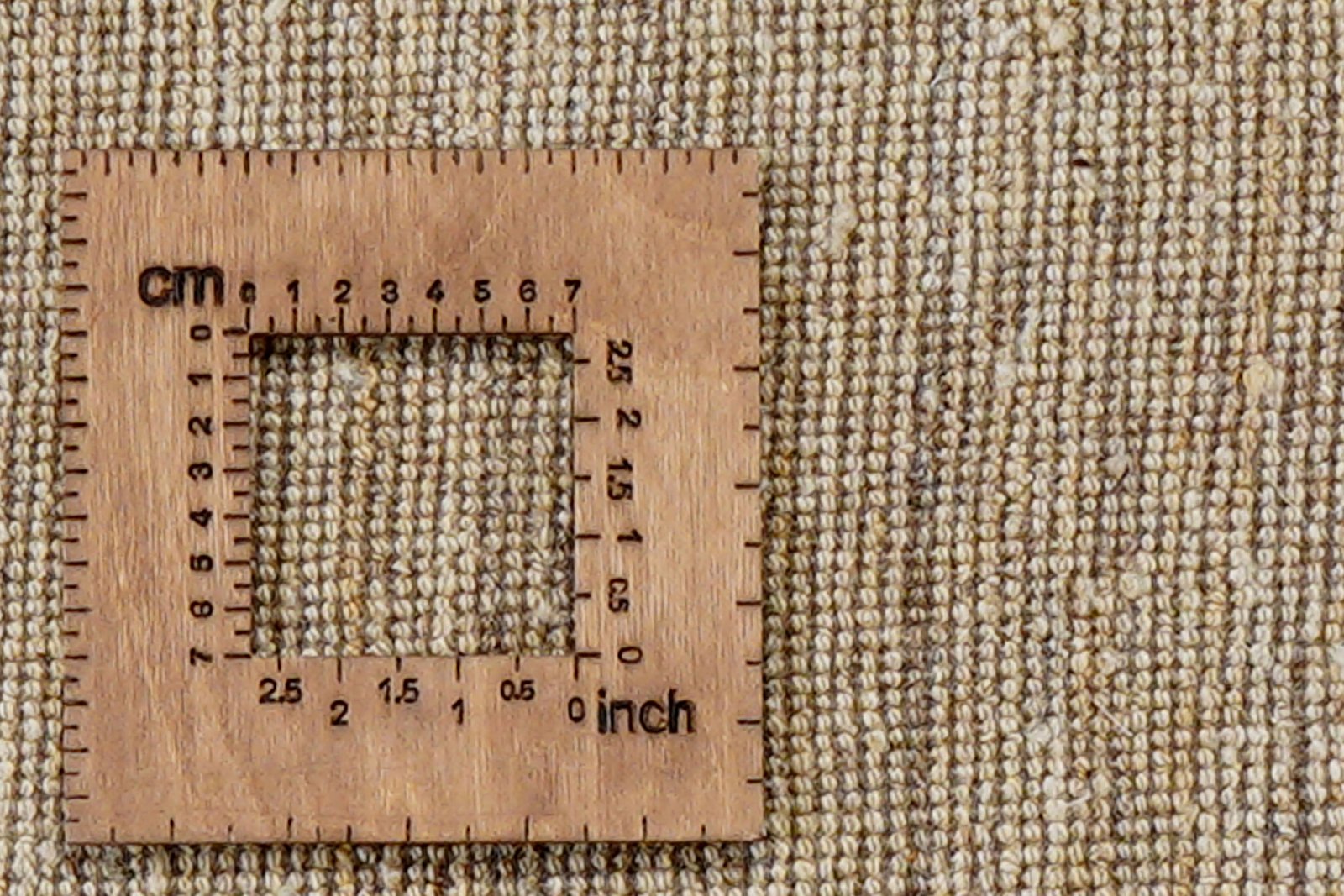 Gabbeh — Hand-knotted, 84x114 cm, Beige, 100% Virgin Wool | View 8