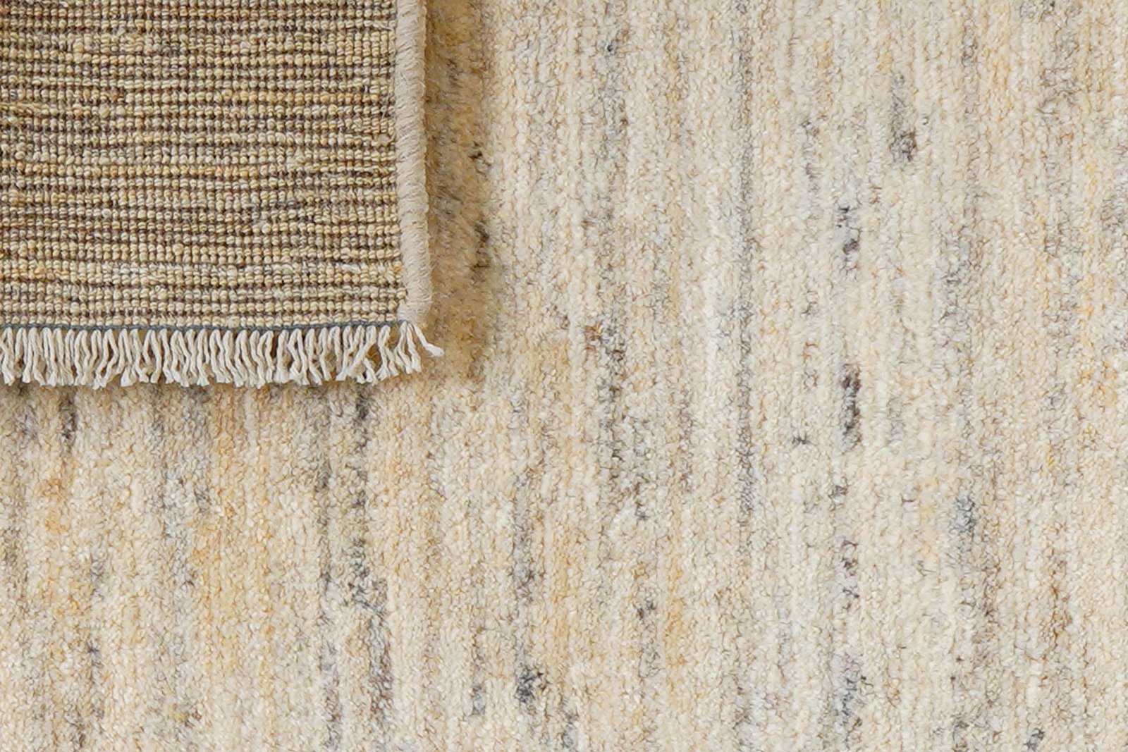 Gabbeh — Hand-knotted, 80x124 cm, Beige, 100% Virgin Wool | View 7