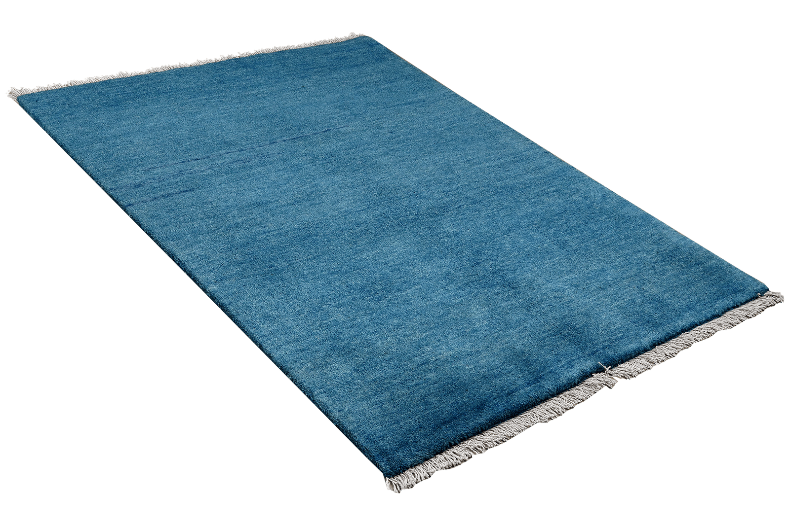 Gabbeh — Hand-knotted, 104x147 cm, Blue, 100% Virgin Wool | View 4