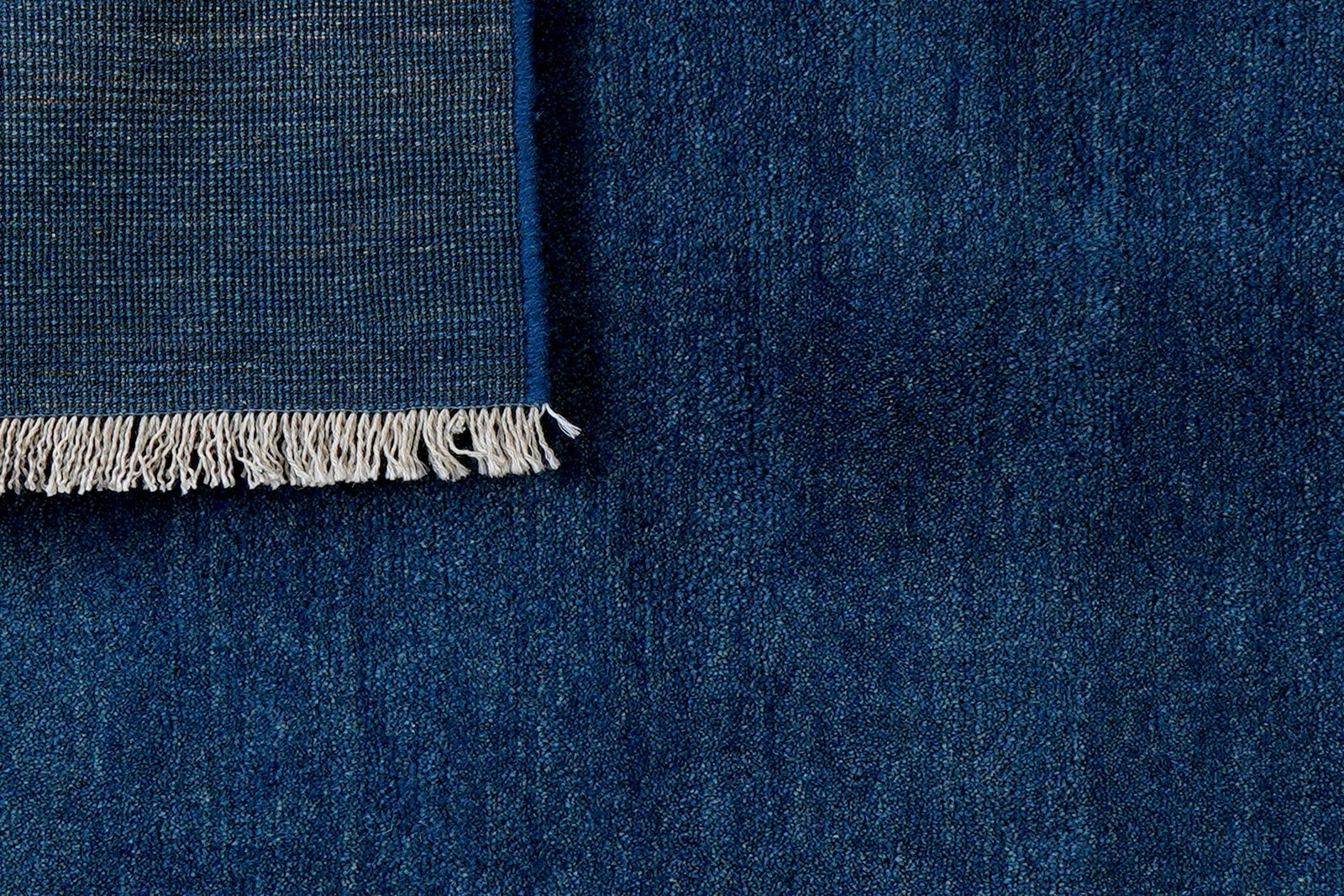 Gabbeh — Hand-knotted, 104x147 cm, Blue, 100% Virgin Wool | View 7