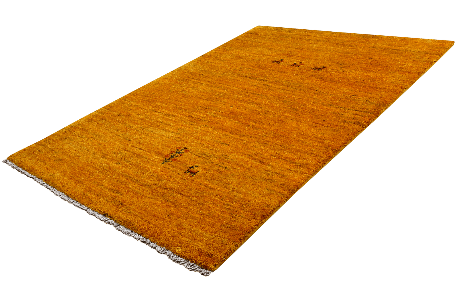 Gabbeh — Hand-knotted, 95x149 cm, Yellow, 100% Virgin Wool | View 5