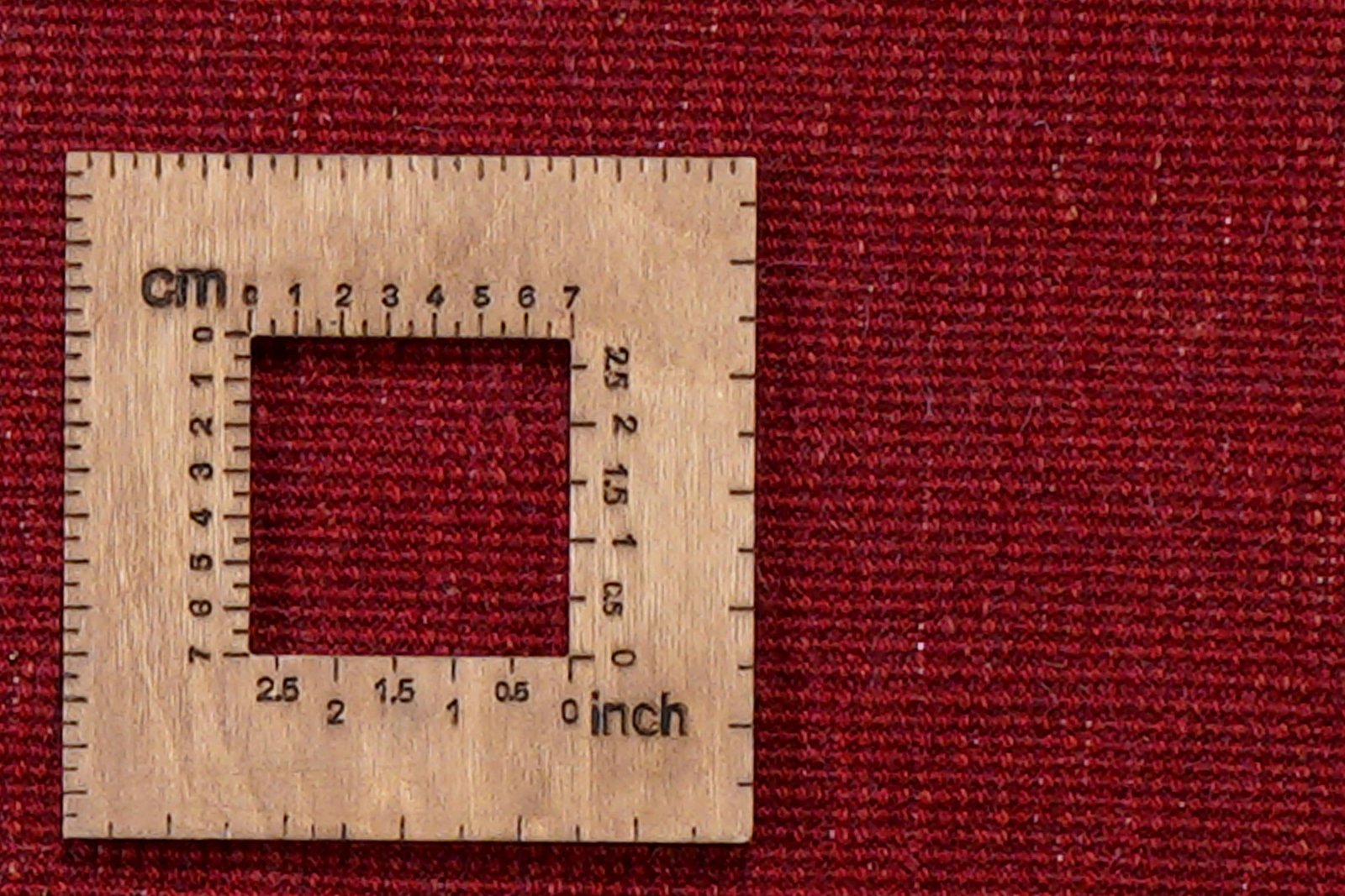 Gabbeh — Hand-knotted, 103x148 cm, Red, 100% Virgin Wool | View 8
