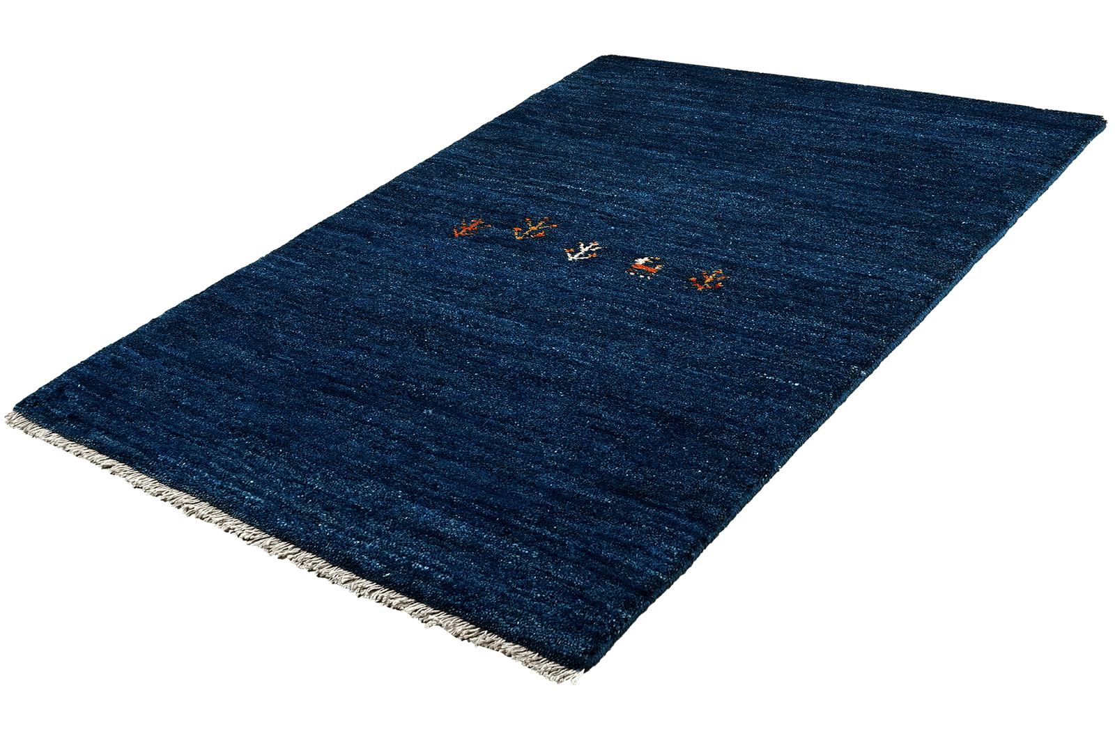 Gabbeh — Hand-knotted, 78x131 cm, Blue, 100% Virgin Wool | View 5