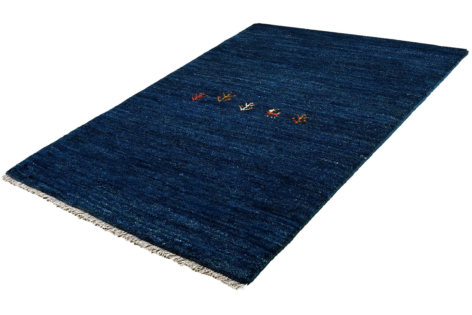 Gabbeh — Hand-knotted, 78x131 cm, Blue, 100% Virgin Wool | View 5