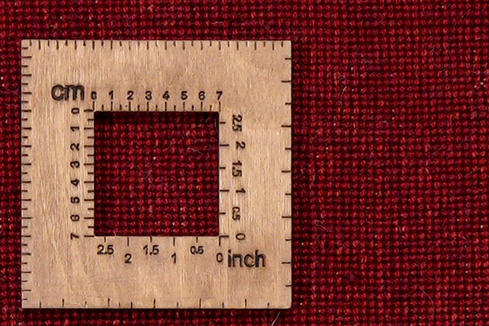 Gabbeh — Hand-knotted, 100x153 cm, Red, 100% Virgin Wool | View 8
