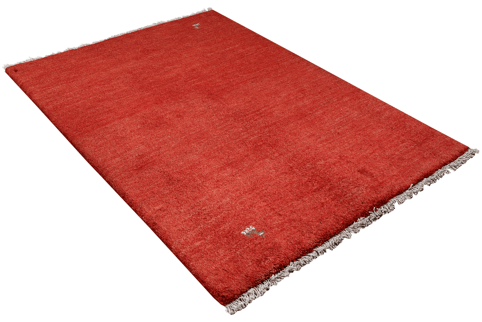 Gabbeh — Hand-knotted, 97x149 cm, Red, 100% Virgin Wool | View 4
