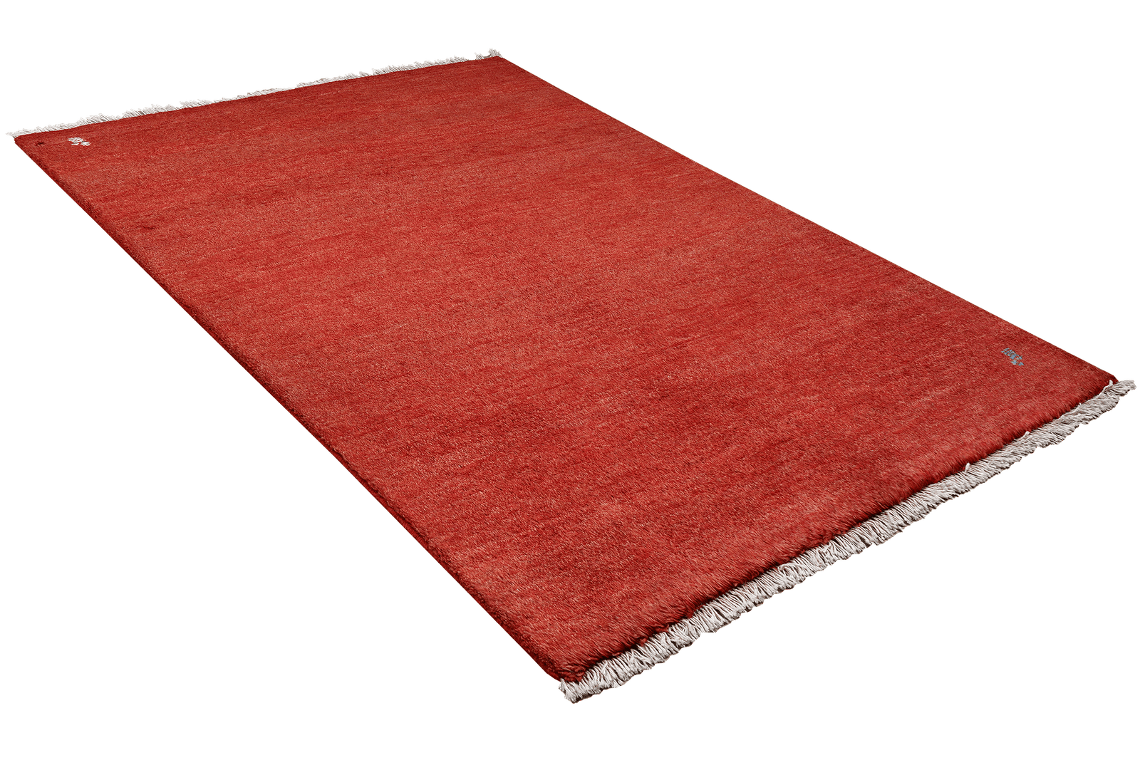 Gabbeh — Hand-knotted, 104x151 cm, Red, 100% Virgin Wool | View 4