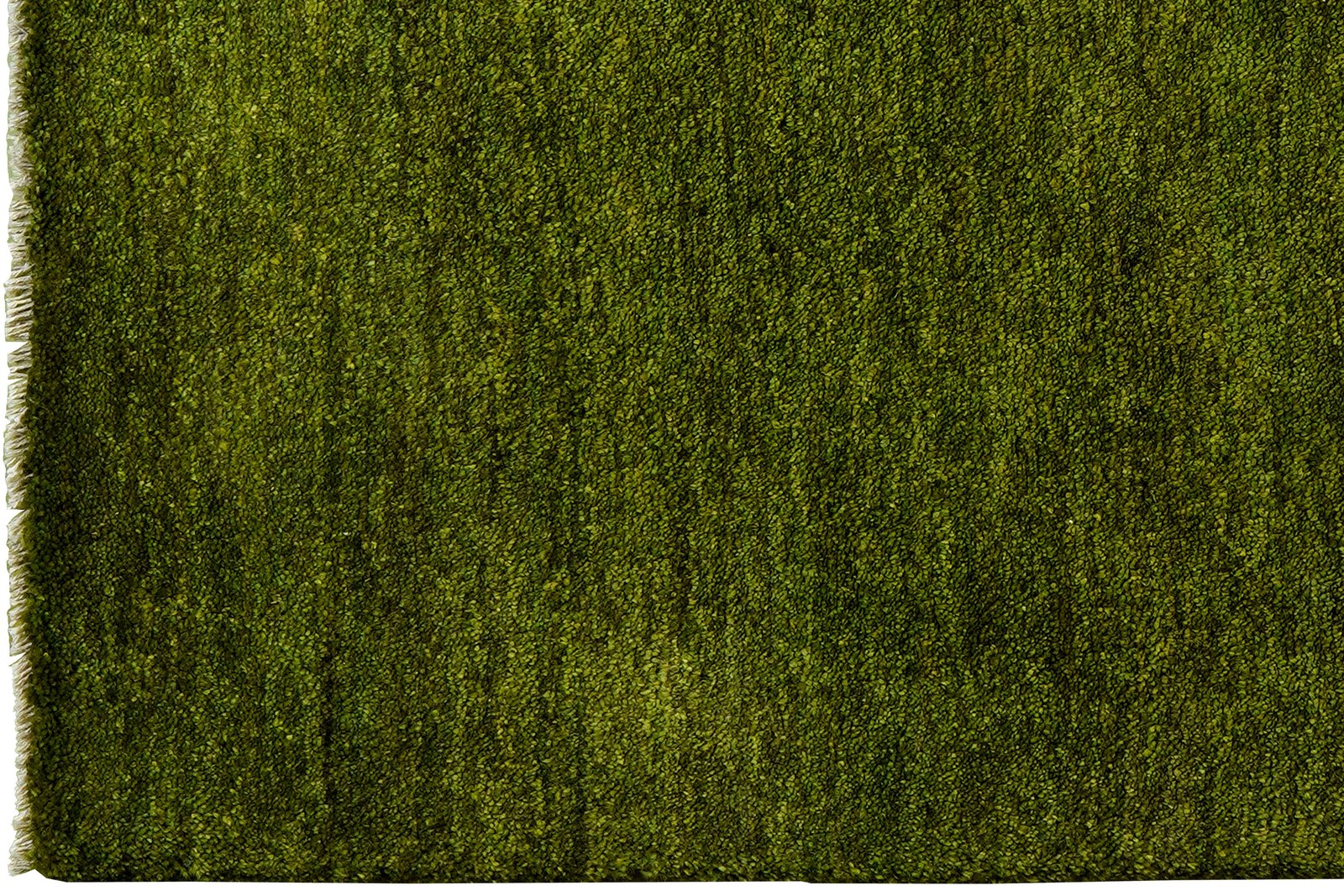 Gabbeh — Hand-knotted, 99x150 cm, Green, 100% Virgin Wool | View 3