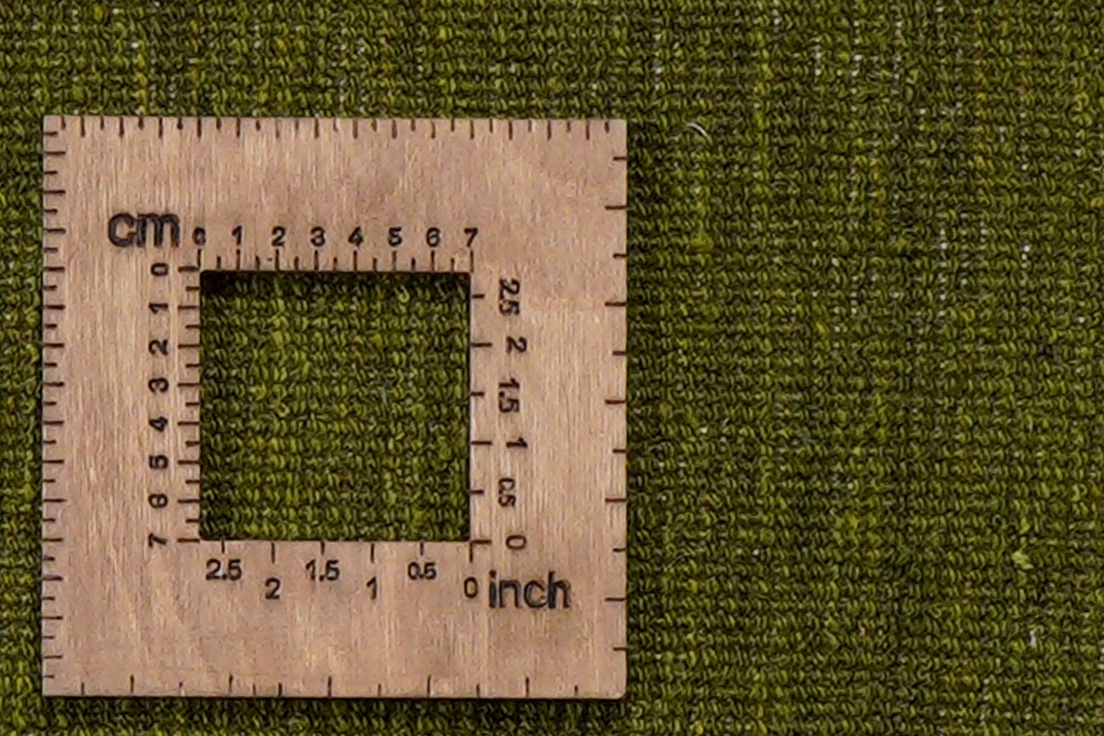 Gabbeh — Hand-knotted, 101x147 cm, Green, 100% Virgin Wool | View 8