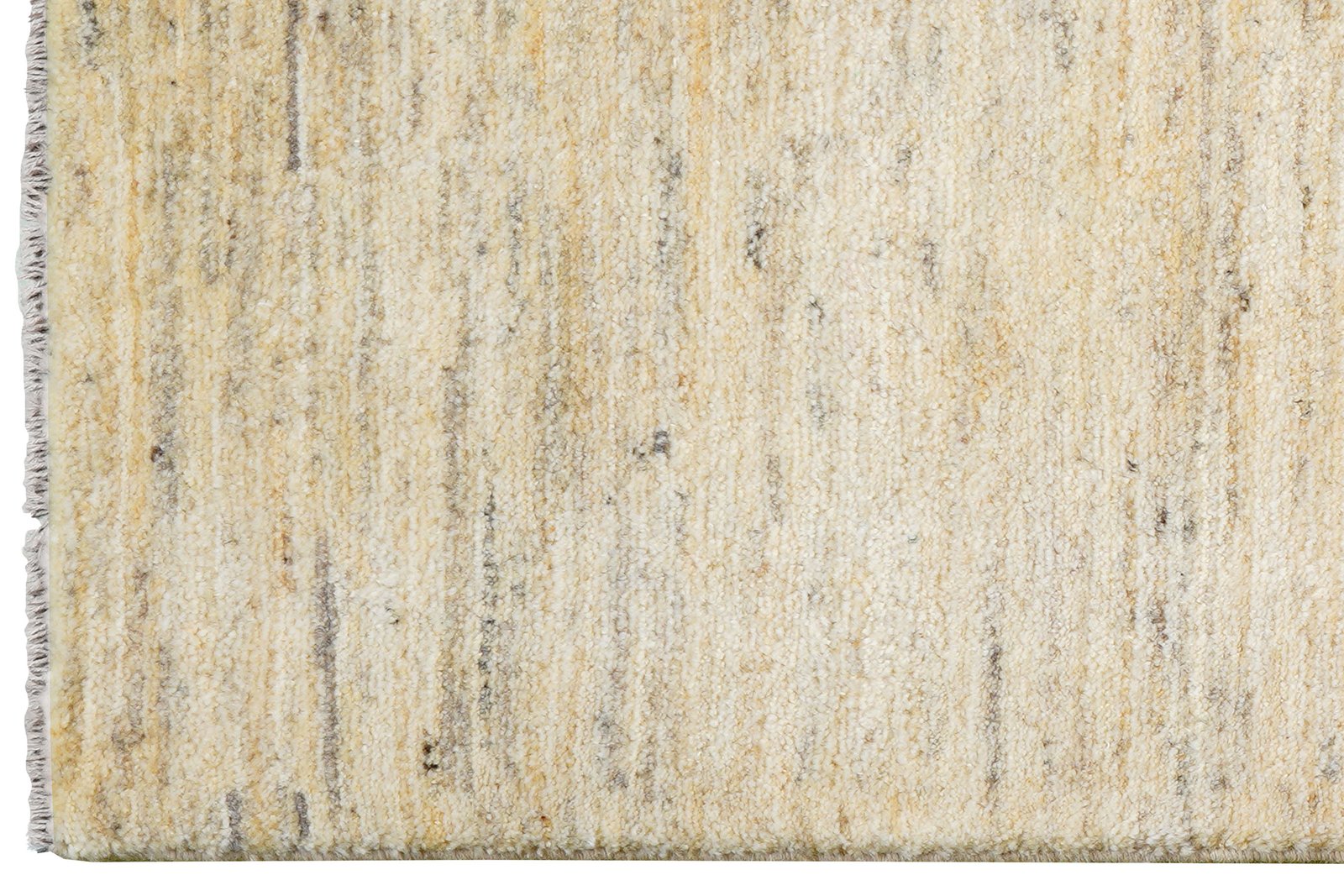 Gabbeh — Hand-knotted, 76x192 cm, Beige, 100% Virgin Wool | View 3