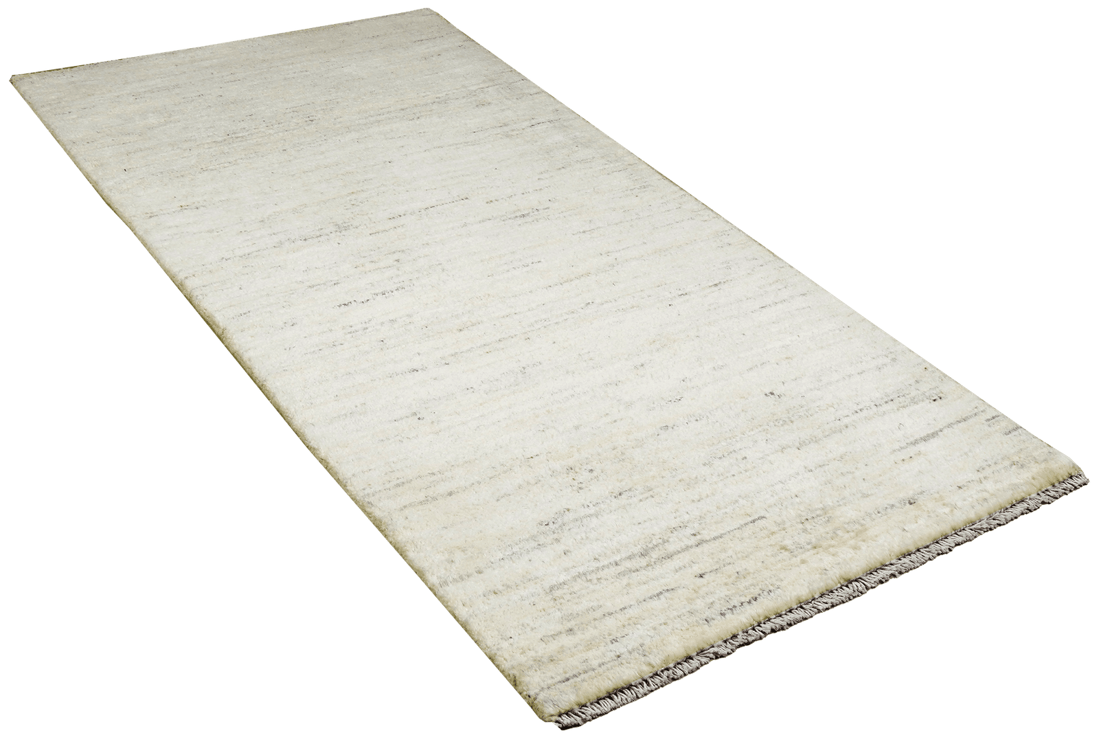 Gabbeh — Hand-knotted, 76x192 cm, Beige, 100% Virgin Wool | View 4