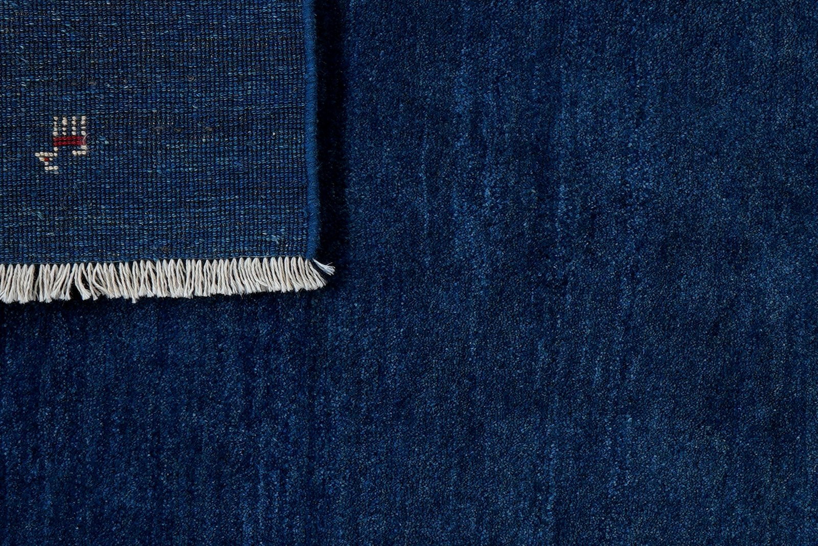 Gabbeh — Hand-knotted, 123x185 cm, Blue, 100% Virgin Wool | View 7