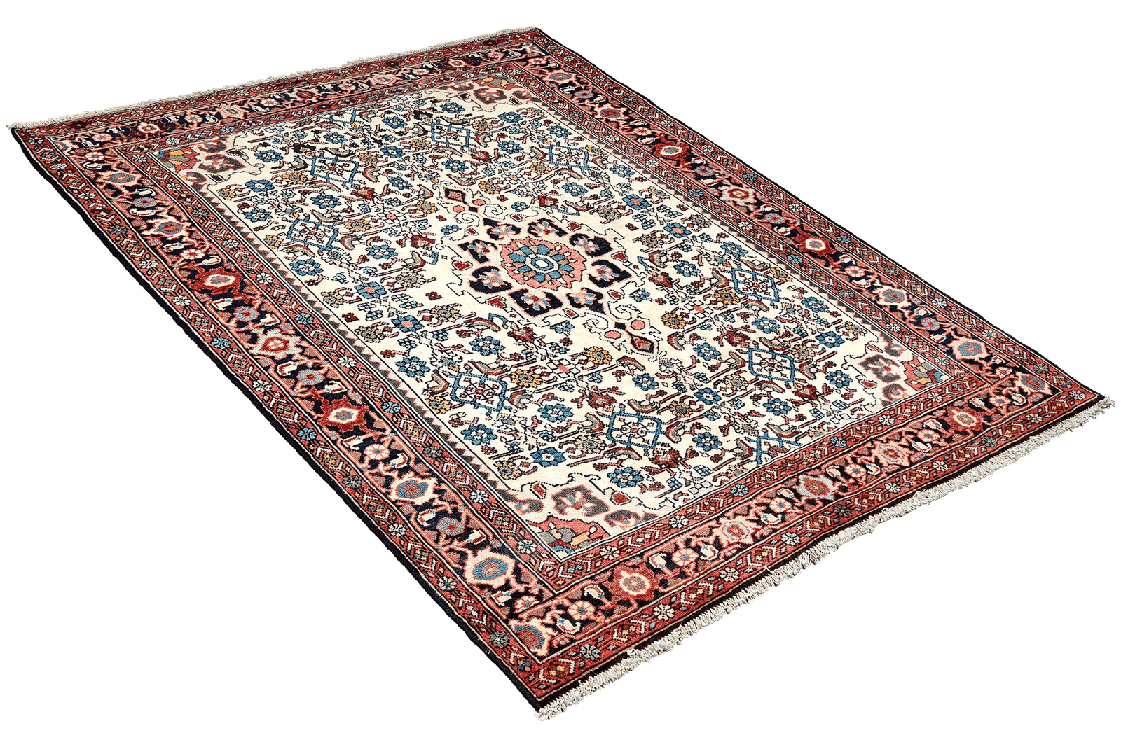 Heritage — Hand-knotted, 110x162 cm, Beige, 100% Virgin Wool | View 4