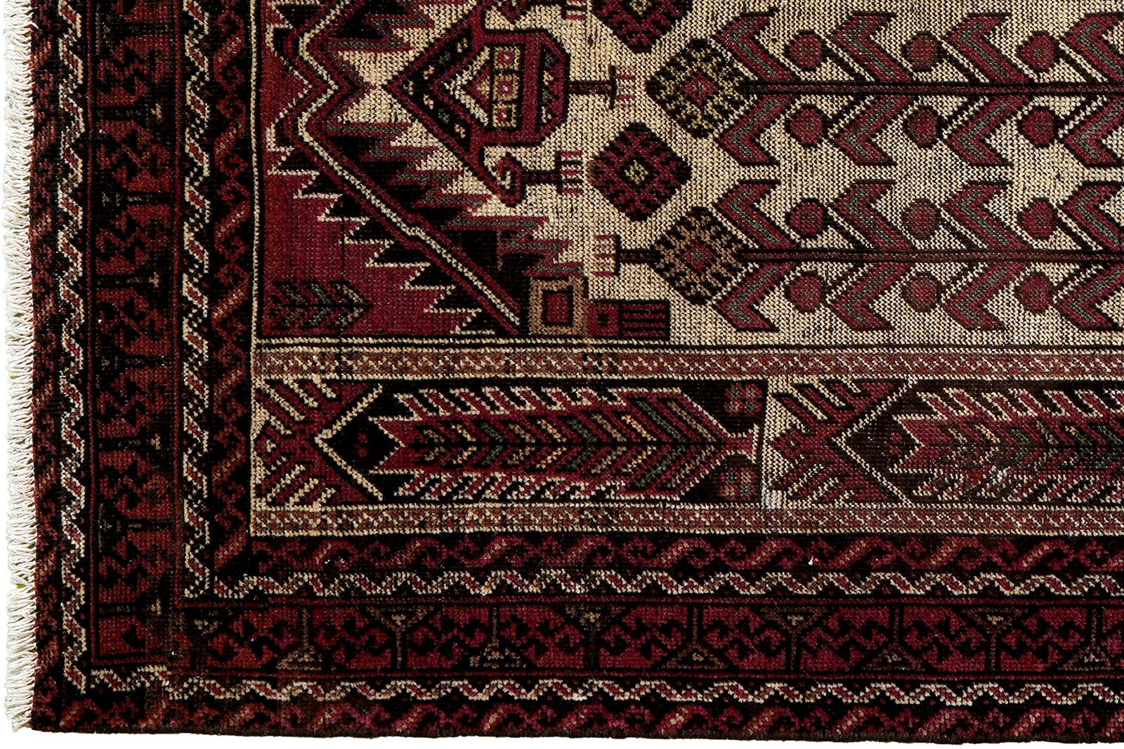 Heritage Hani — Hand-knotted, 100x185 cm, Brown, 100% Virgin Wool | View 3